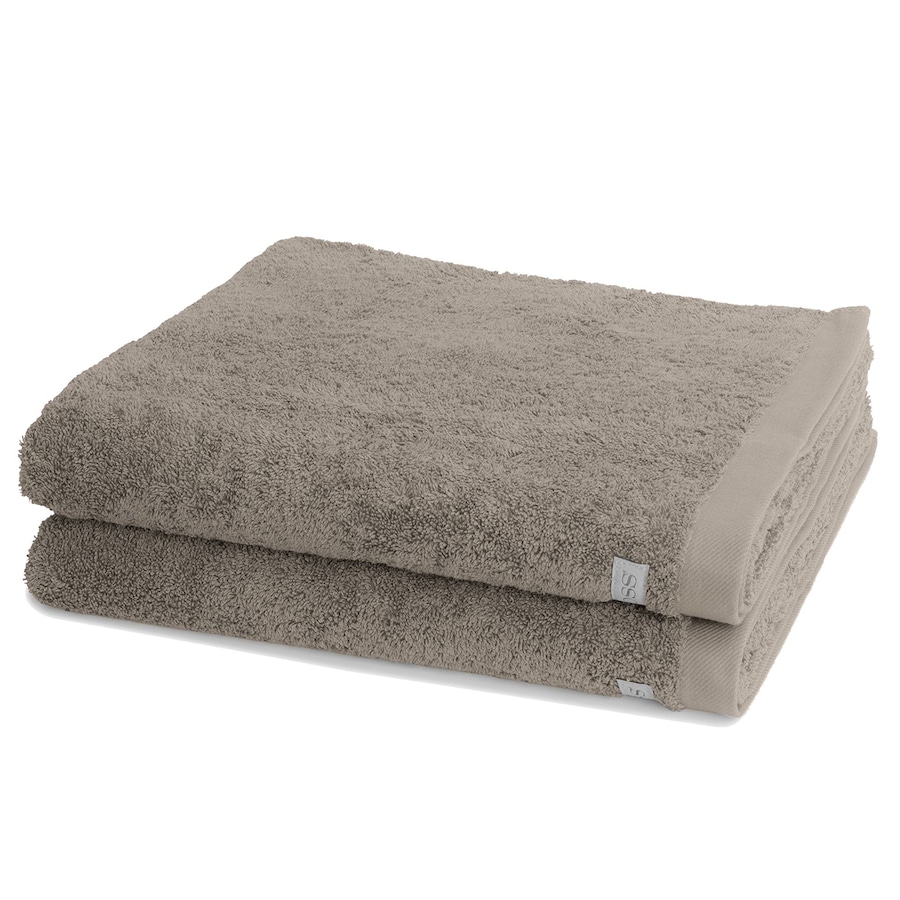 ROSS Duschtuch-Set Sinfonie (2er Set) Taupe Grau