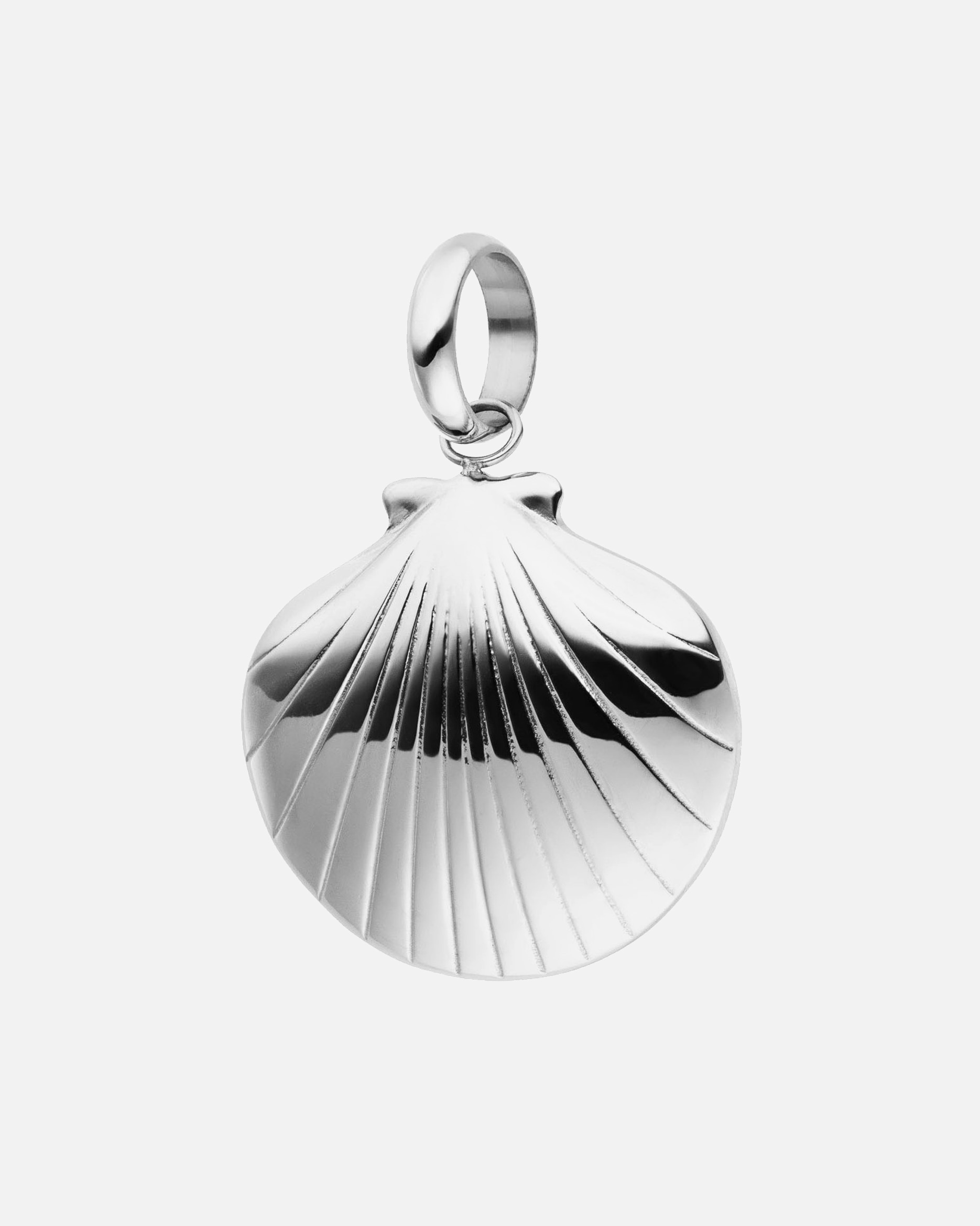 Schmuckanhänger für Unisex Purelei Seashell Charm 100% Edelstahl Silber
