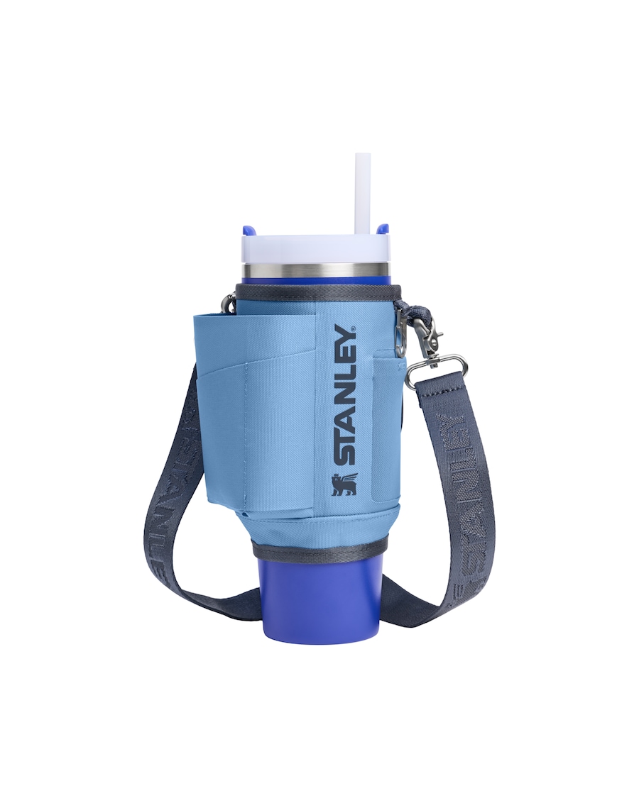 Stanley 1913 Tragetasche für - 0,89L THE QUENCHER H2.0 FLOWSTATE TUMBLER Blue Sky Grau