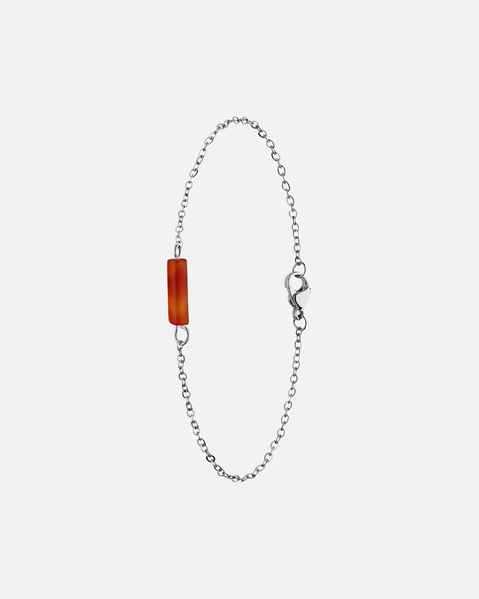 Armband für Weiblich Lucardi Armband Stahl 20 cm Silber