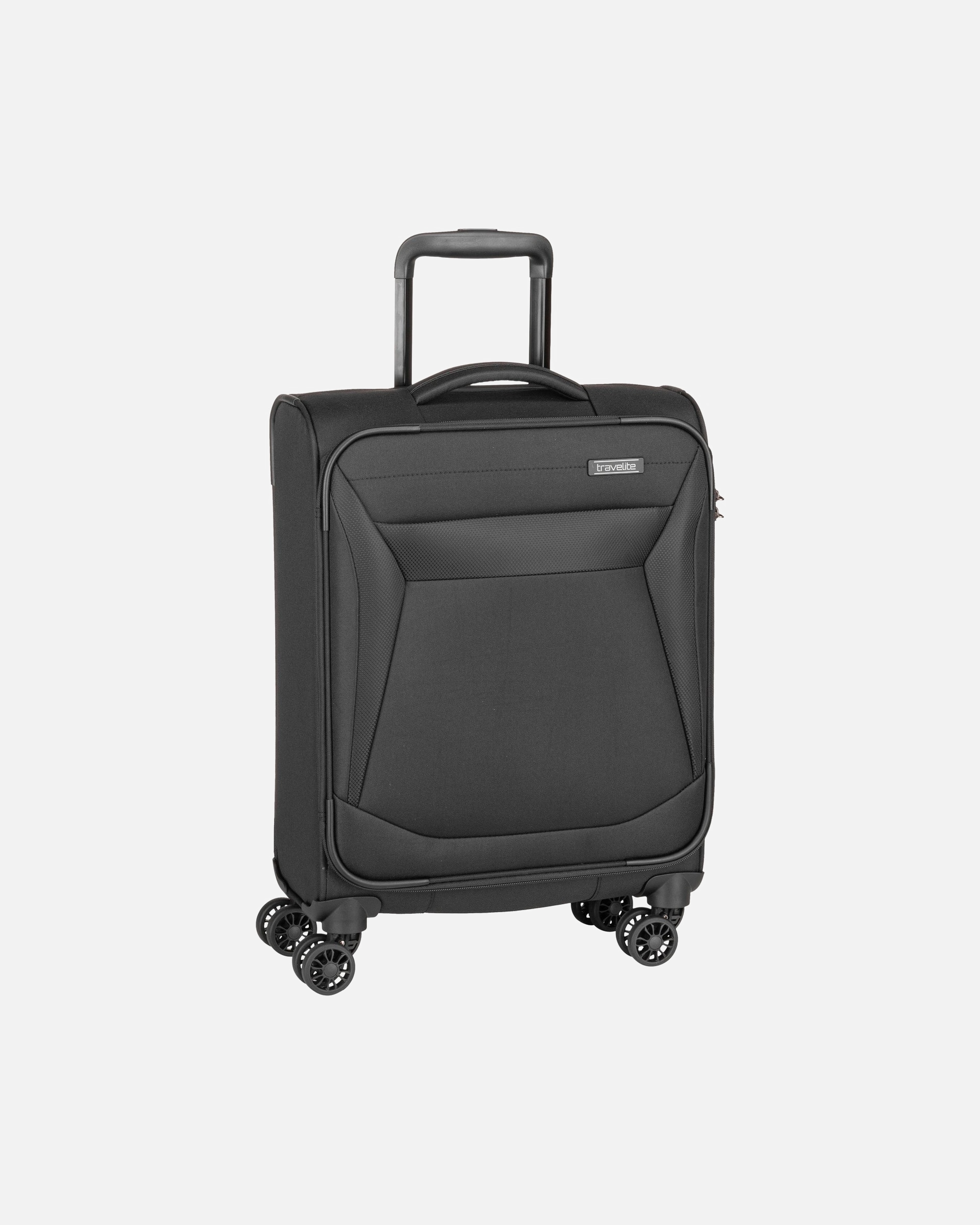 Trolley für Unisex Travelite Trolley Chios 4w Trolley S Schwarz