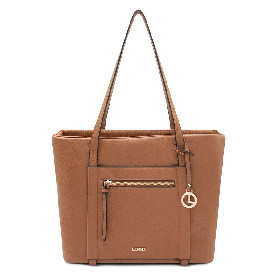 L.CREDI Merle Shopper cognac Coral Damen
