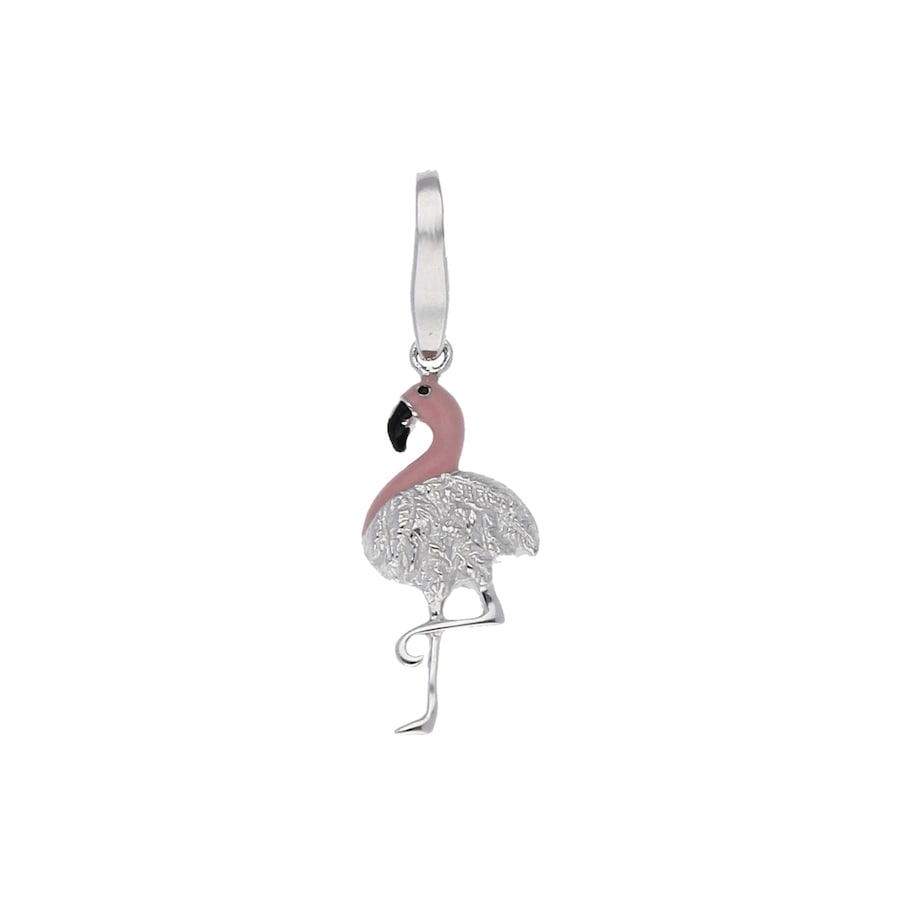 Giorgio Martello Milano Charm Flamingo, Silber 925 Onesize Nude Damen