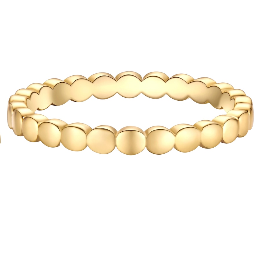 Glanzstücke München Ring aus Sterling Silber in gelbgold 56 Damen