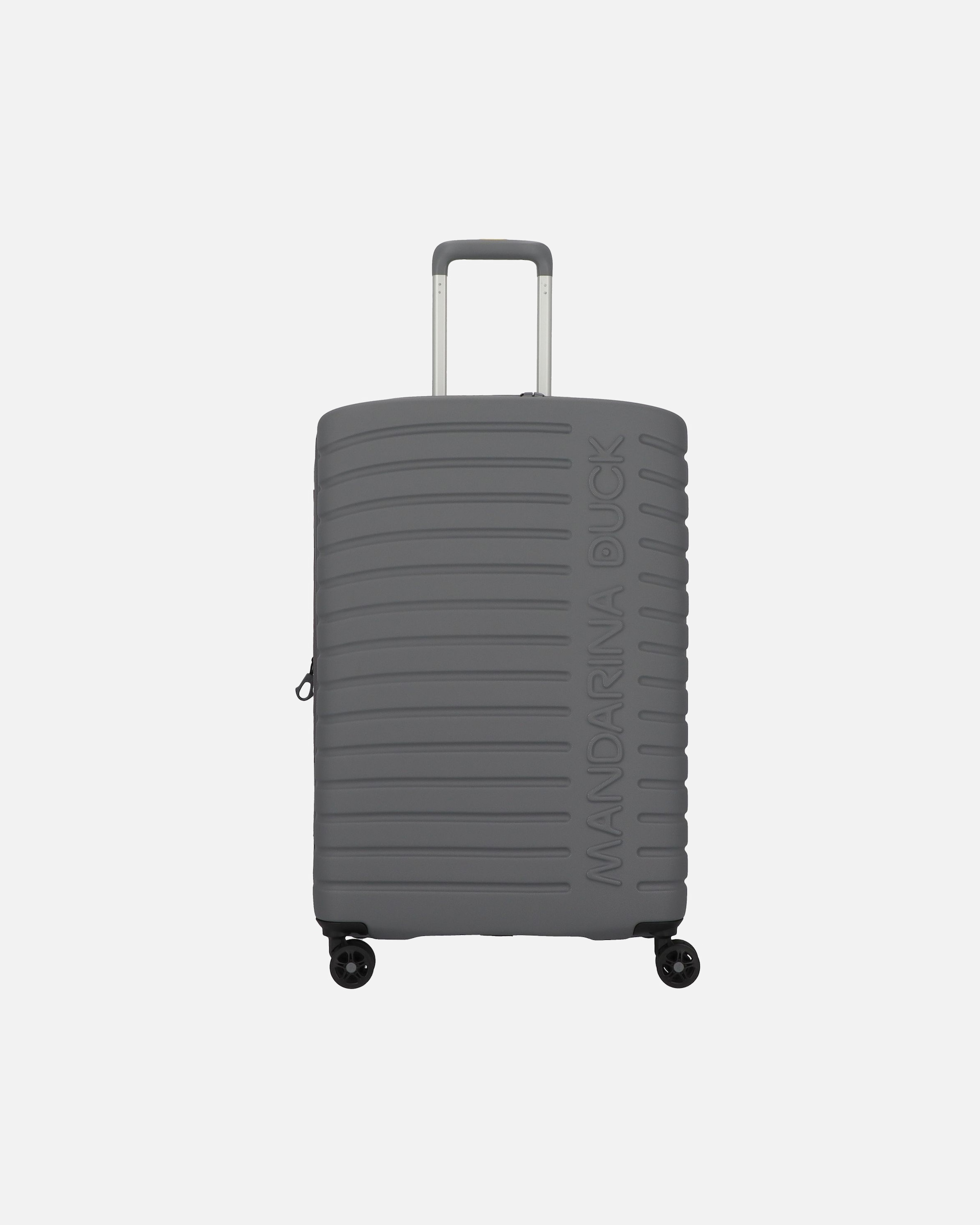 Trolley für Männlich Mandarina Duck Flyduck 4 Rollen Trolley 69 cm mit Dehnfalte smoked pearl