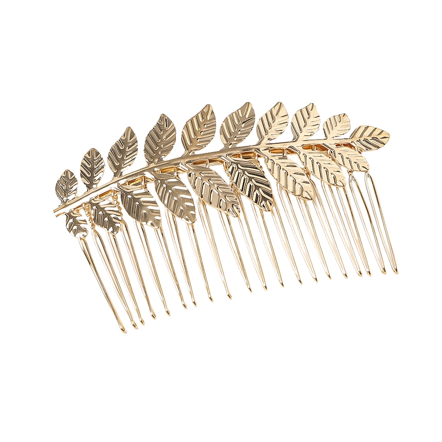 Chris Rubin Nyla Einsteckkamm Gold Hellbraun Damen