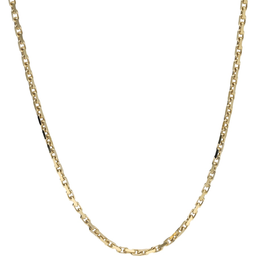 Luigi Merano Kette Ankerkette, massiv, Gold 585 55 cm Damen