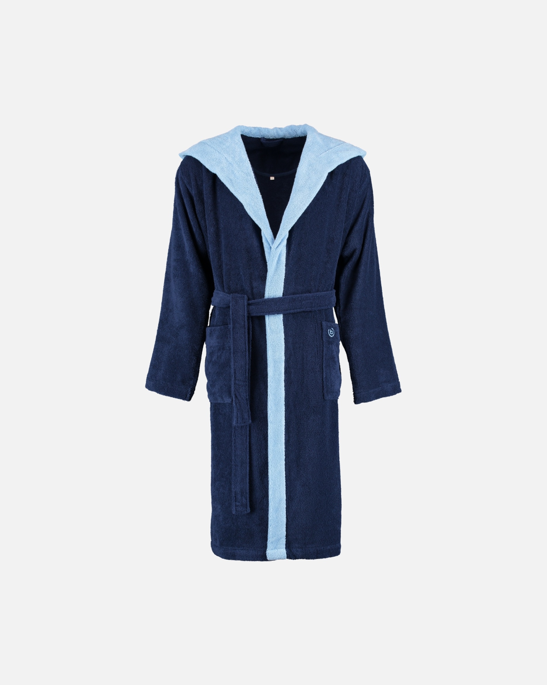 Bademantel für Männlich Bugatti Bugatti Bademäntel Herren Kapuze Stefano marine blau - 493 XXL