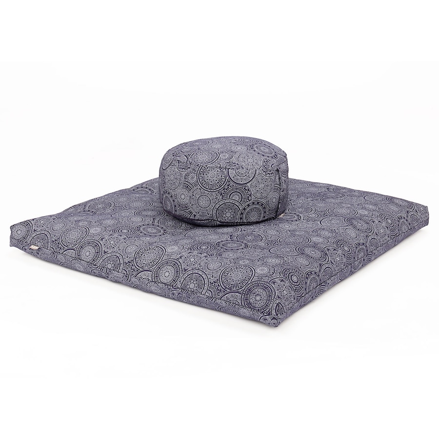 bodhi Medi-Set Maharaja RONDO + ZABUTON Mandala, dunkelblau