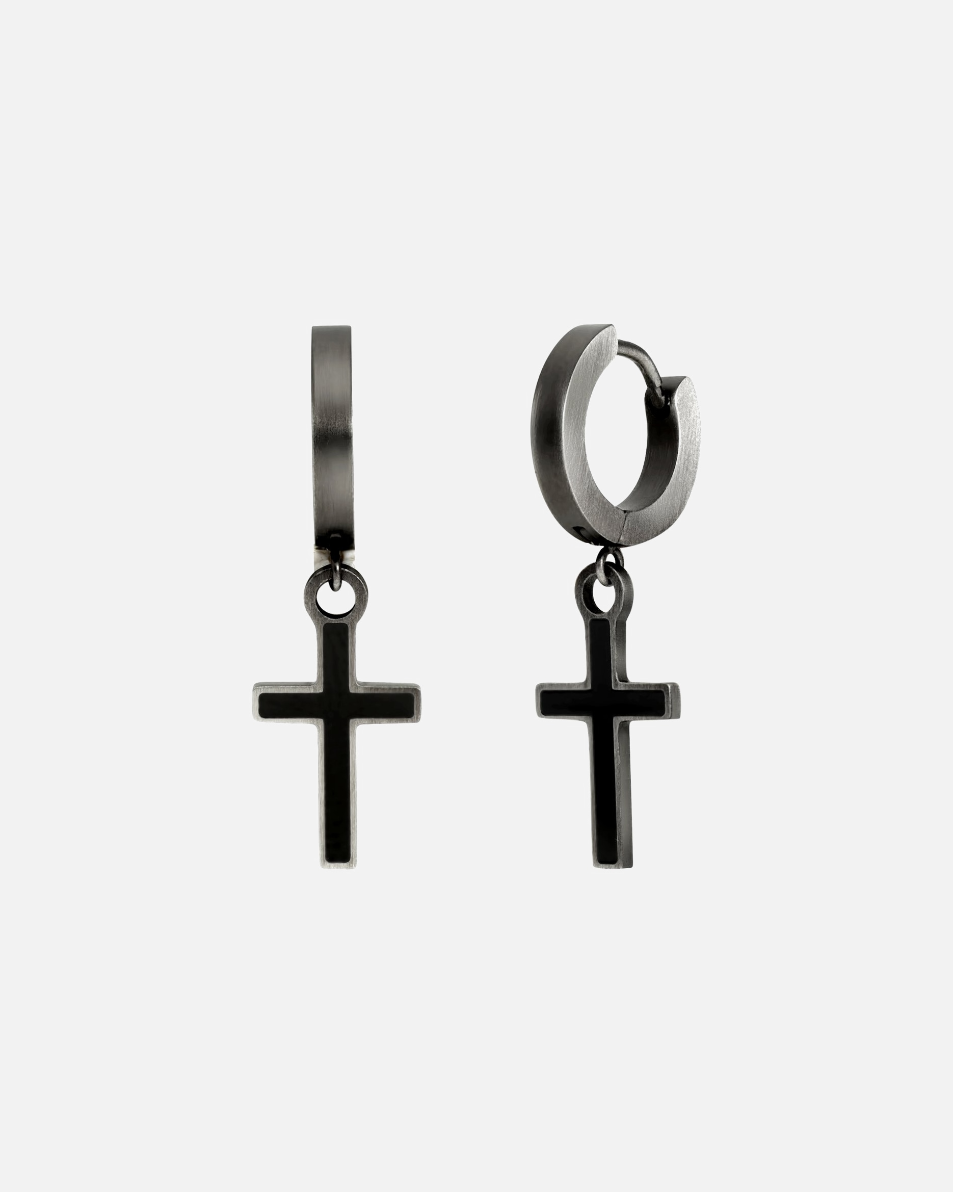 Ohrringe für Weiblich Lucardi Ohrringe Stahl - silbern Ohrringe Stahl - silbern