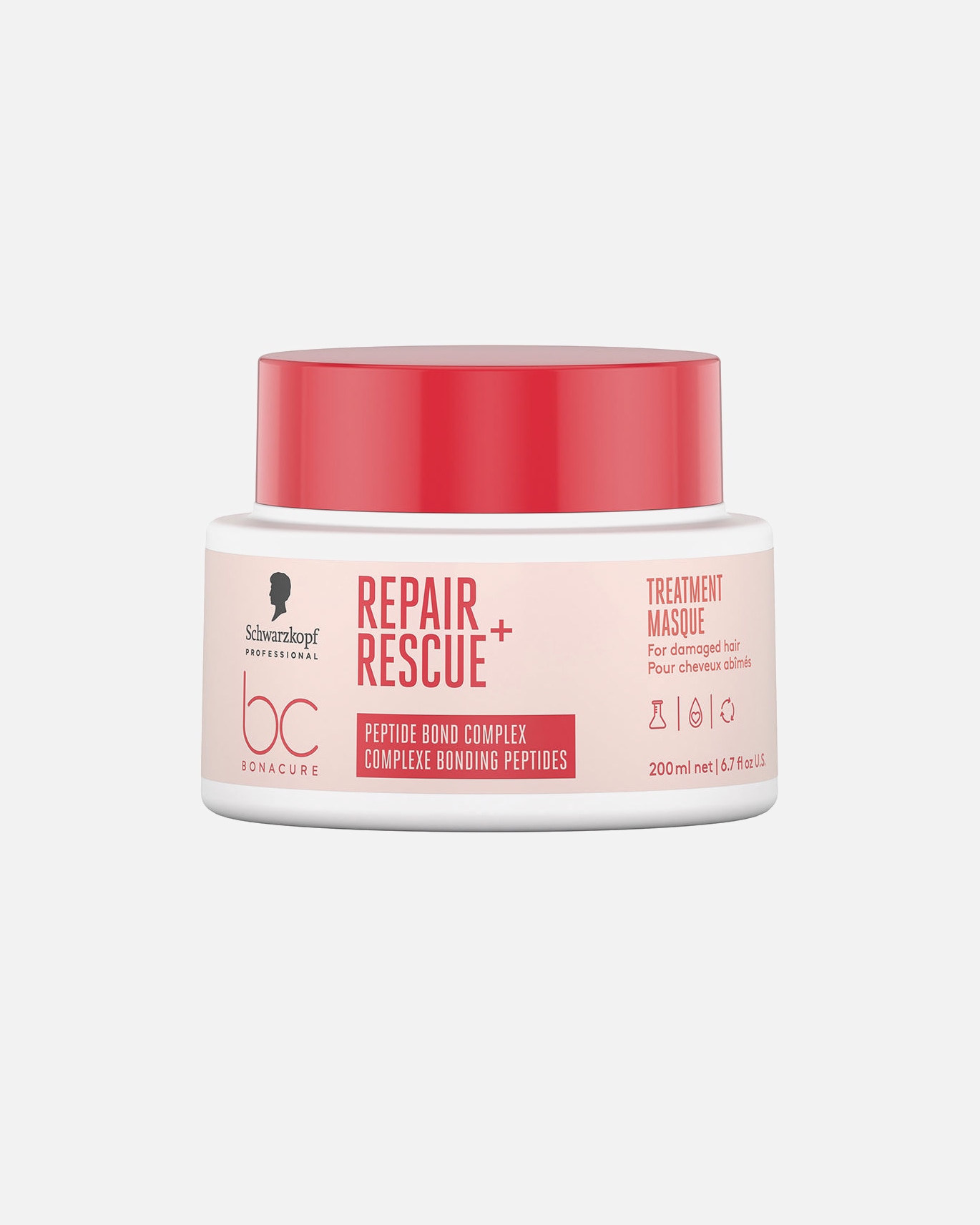 Haarmaske für Unisex Schwarzkopf Professional BONACURE REPAIR RESCUE Behandlung 200 ml