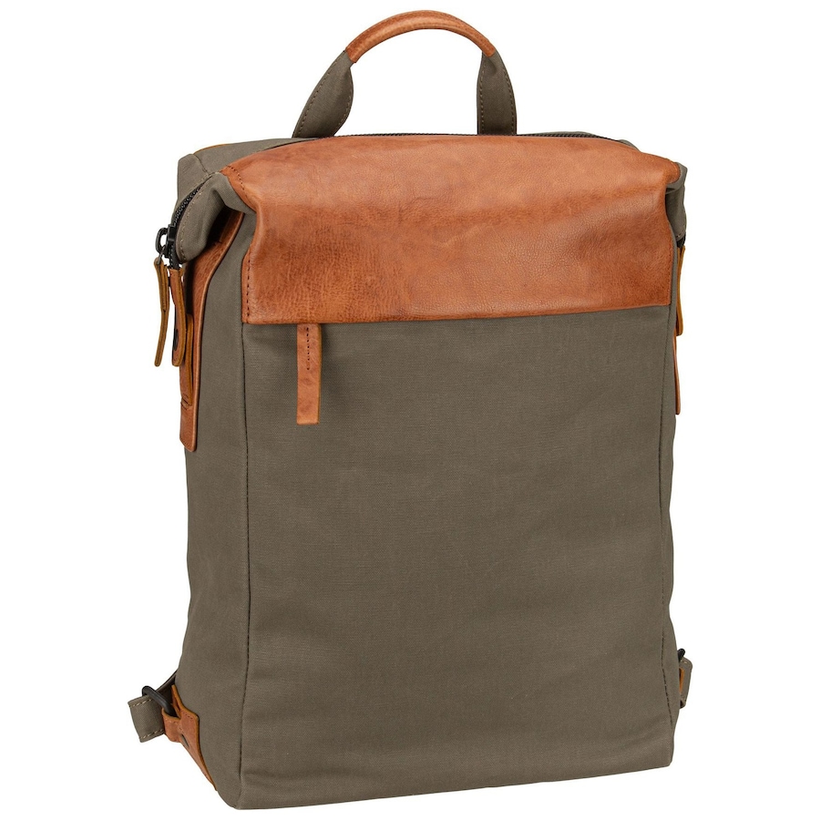 Harold's Rucksack Wax 1 Khaki/Cognac Grau