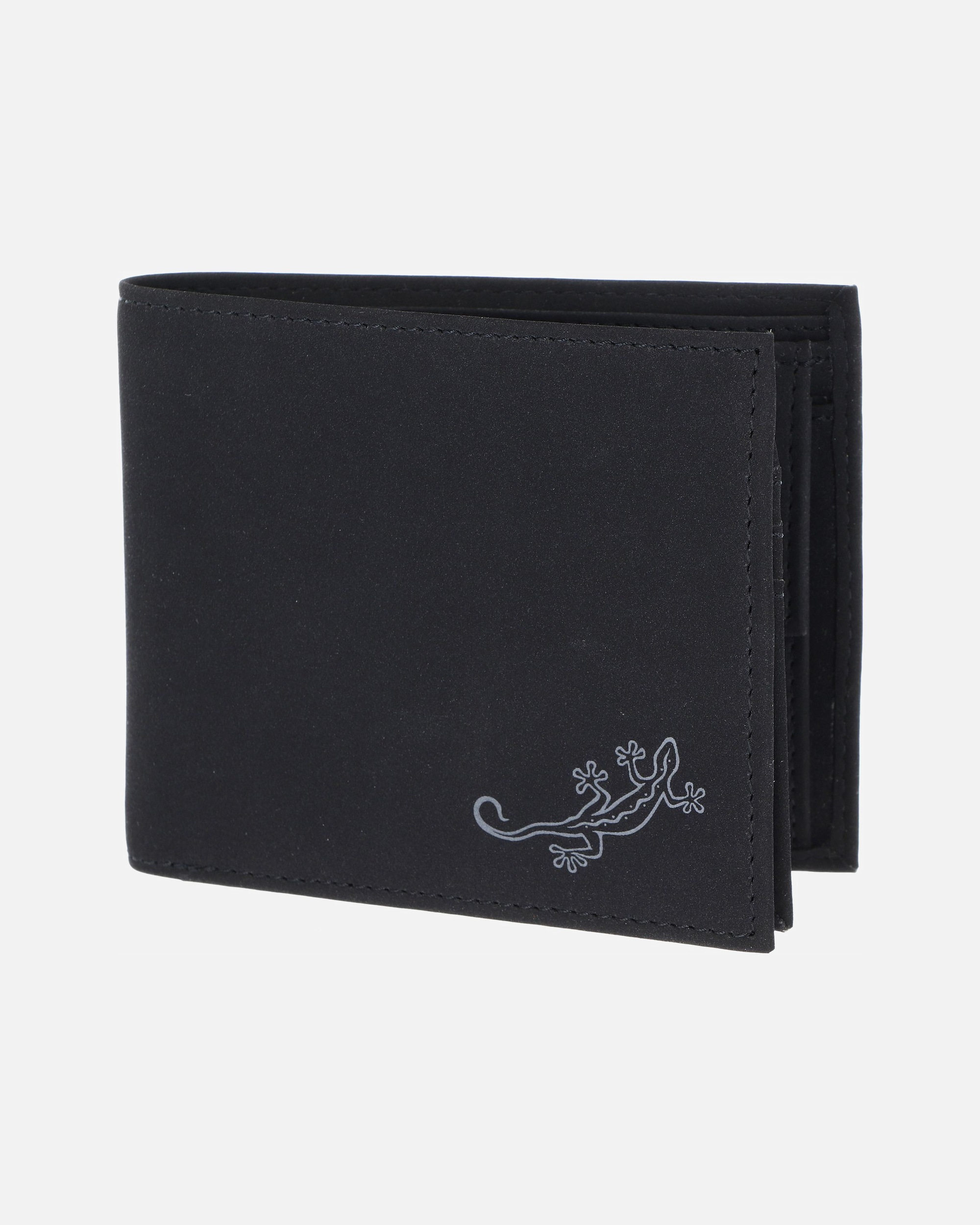 Portemonnaie für Männlich oxmox New Cryptan Geldbörse schwarz-lizard 2.0grey