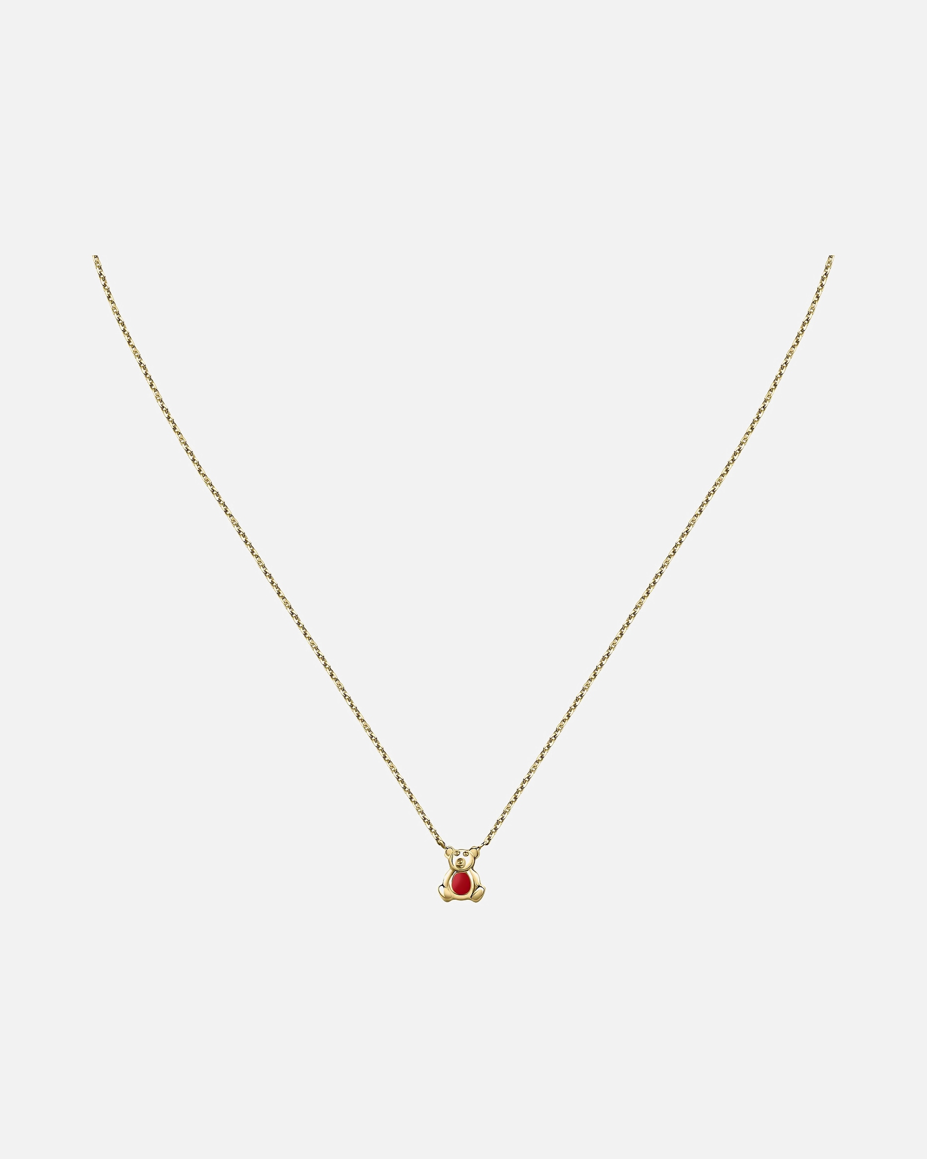 Halskette für Weiblich FAVS Little Friends Kette 375er Gelbgold One Size