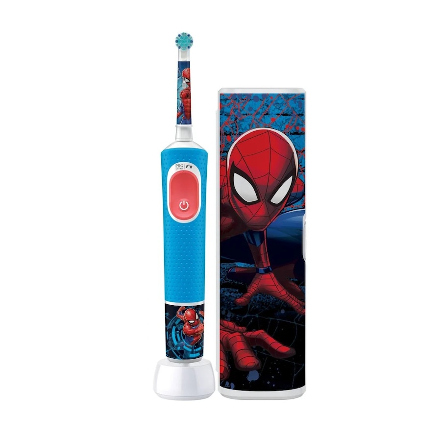 Oral-B Vitality Pro Kids Spiderman in Blau/Rot
