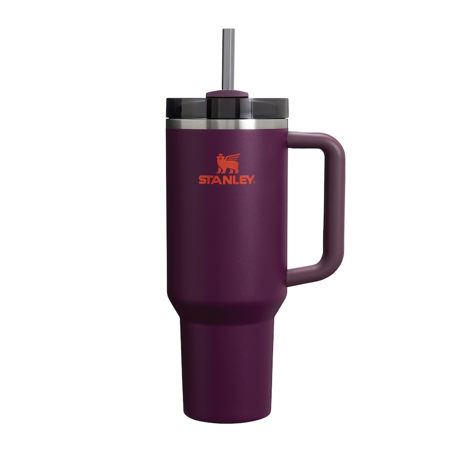 Stanley Thermobecher - 1,18L THE QUENCHER H2.0 FLOWSTATE TUMBLER Plum Schwarz
