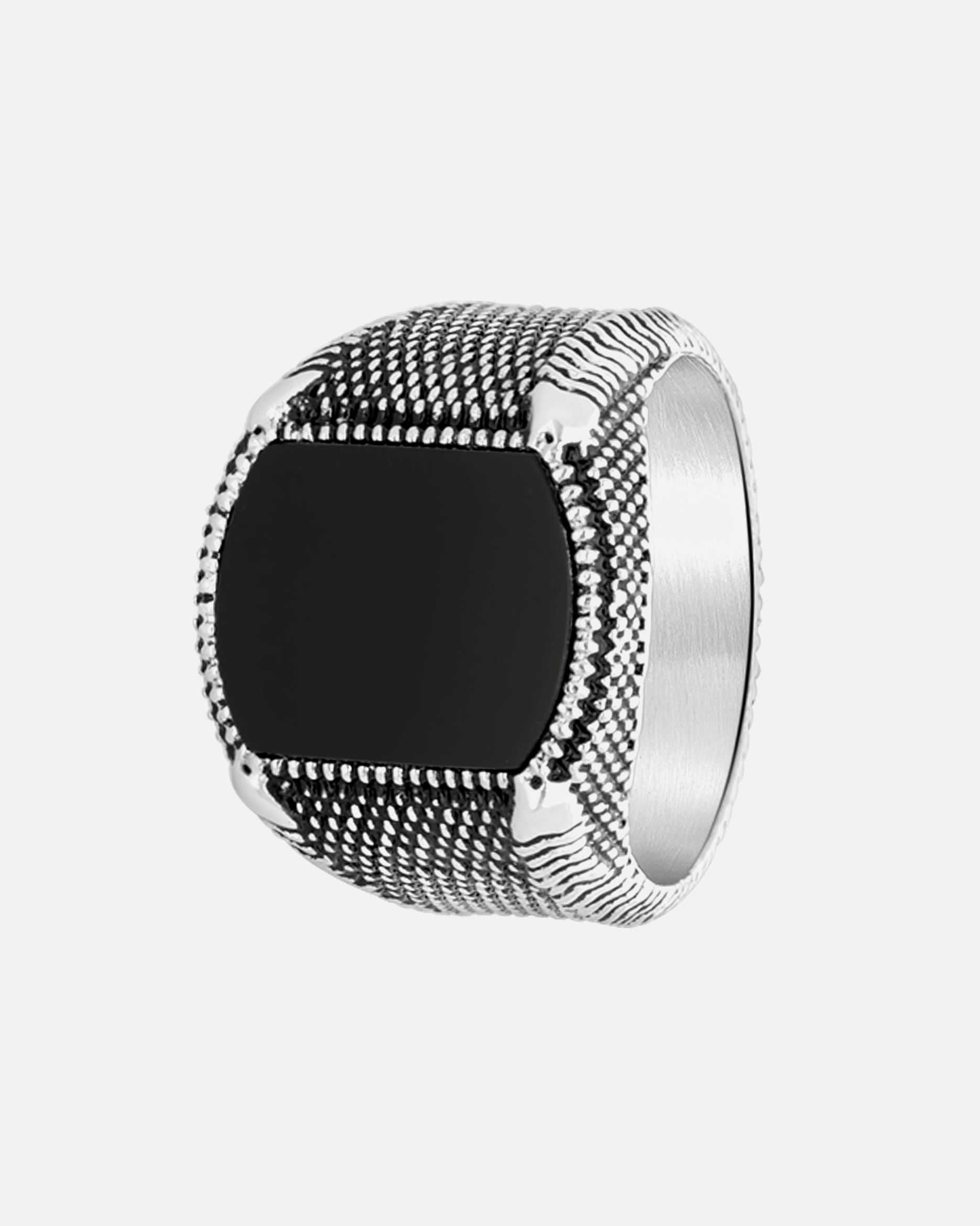 Ring für Männlich Lucardi Ringe Stahl - silbern 57mm