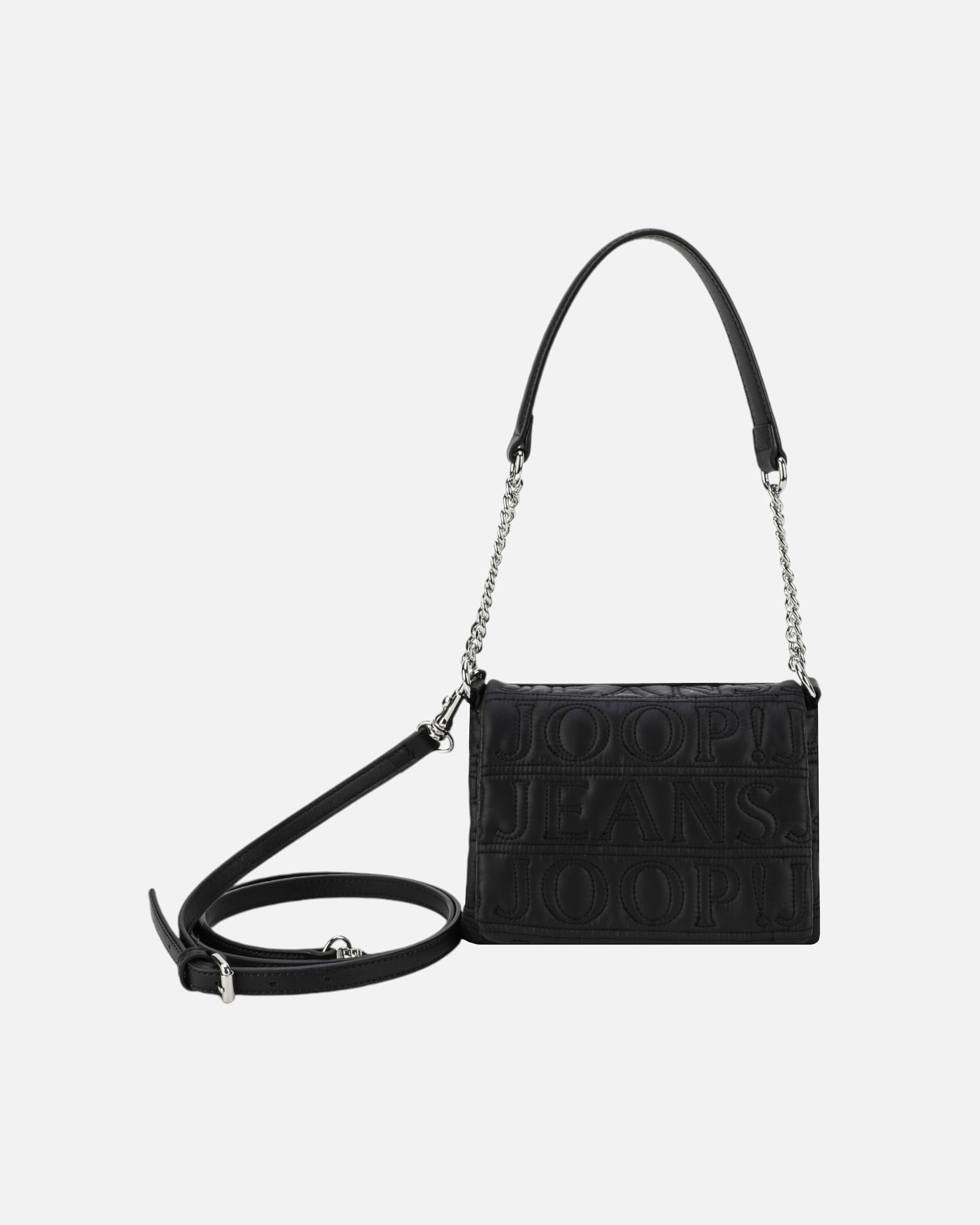 Clutch für Weiblich Joop! Jeans Iniziale Schultertasche black
