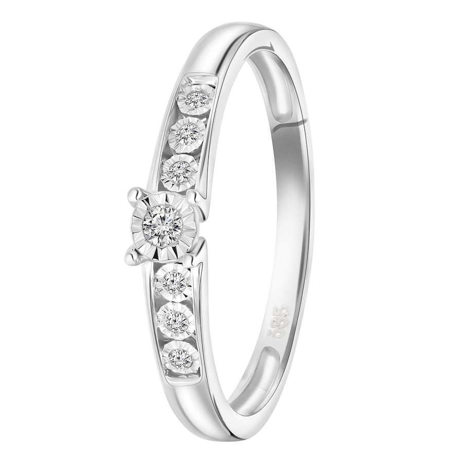 Lucardi Ringe 585 Gold Silber - 50mm Herren