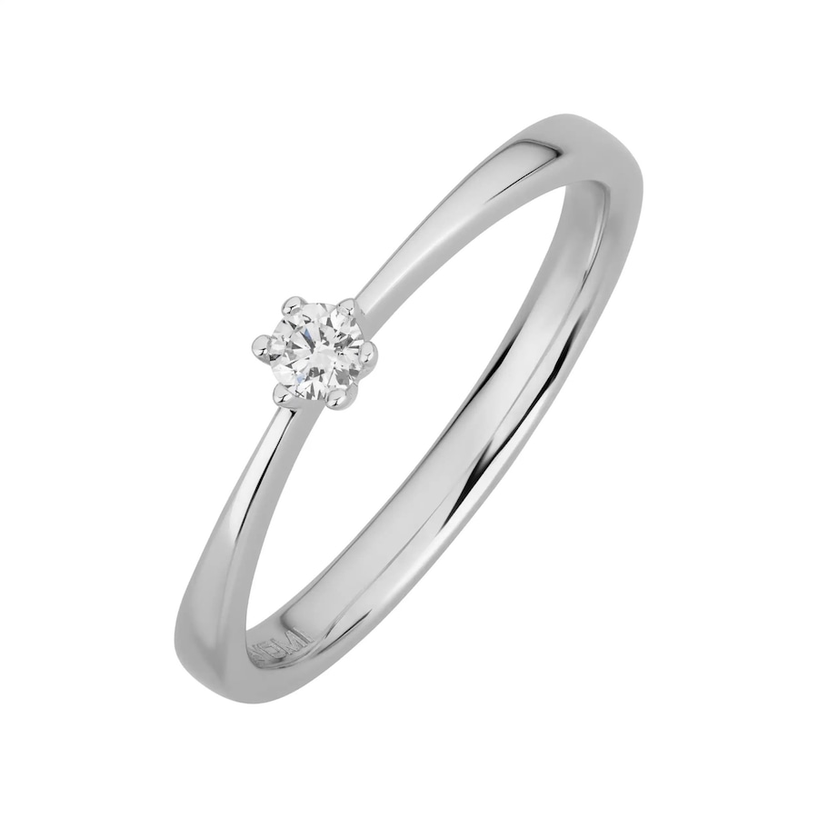 Lyomi Ring 585/- Gold Diamant Lab Grown weiß 0,10ct. 052 (16,6) Damen