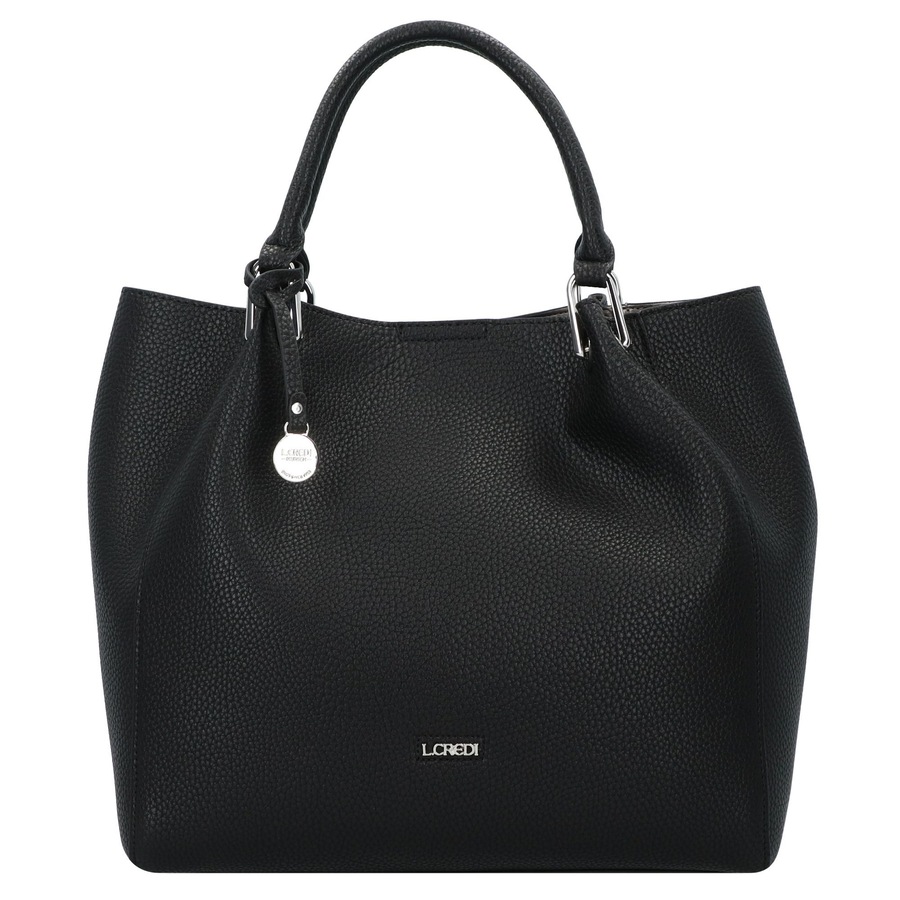 L.CREDI Ember Henkeltasche schwarz Schwarz Damen