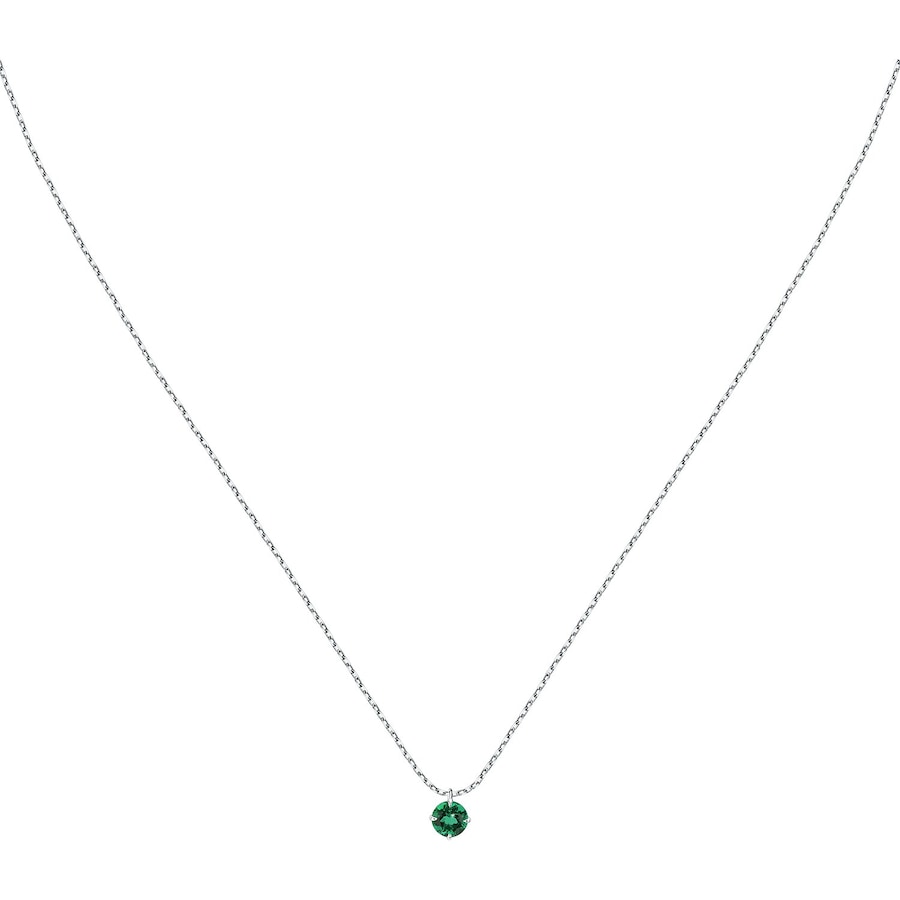 Live Diamond Kette 375er Weißgold, recycelt One Size Damen