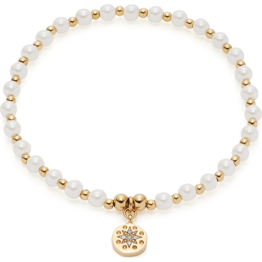 Leonardo Armband Edelstahl gold Damen