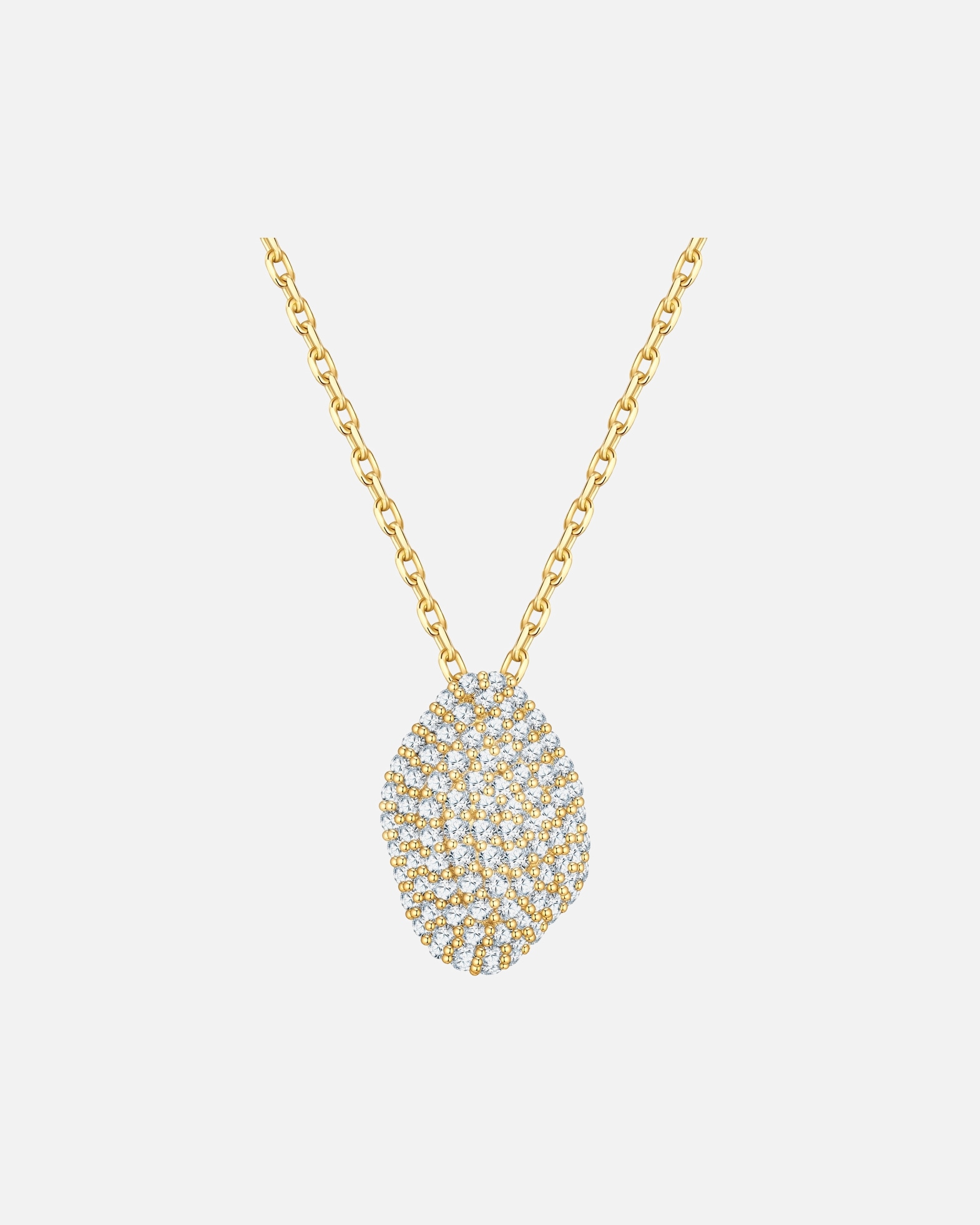 Halskette für Weiblich Glanzstücke München Halskette aus Sterling Silber in Gelbgold mit Zirkonia 40,0 cm Basiskette + 5,0 cm Verlängerung