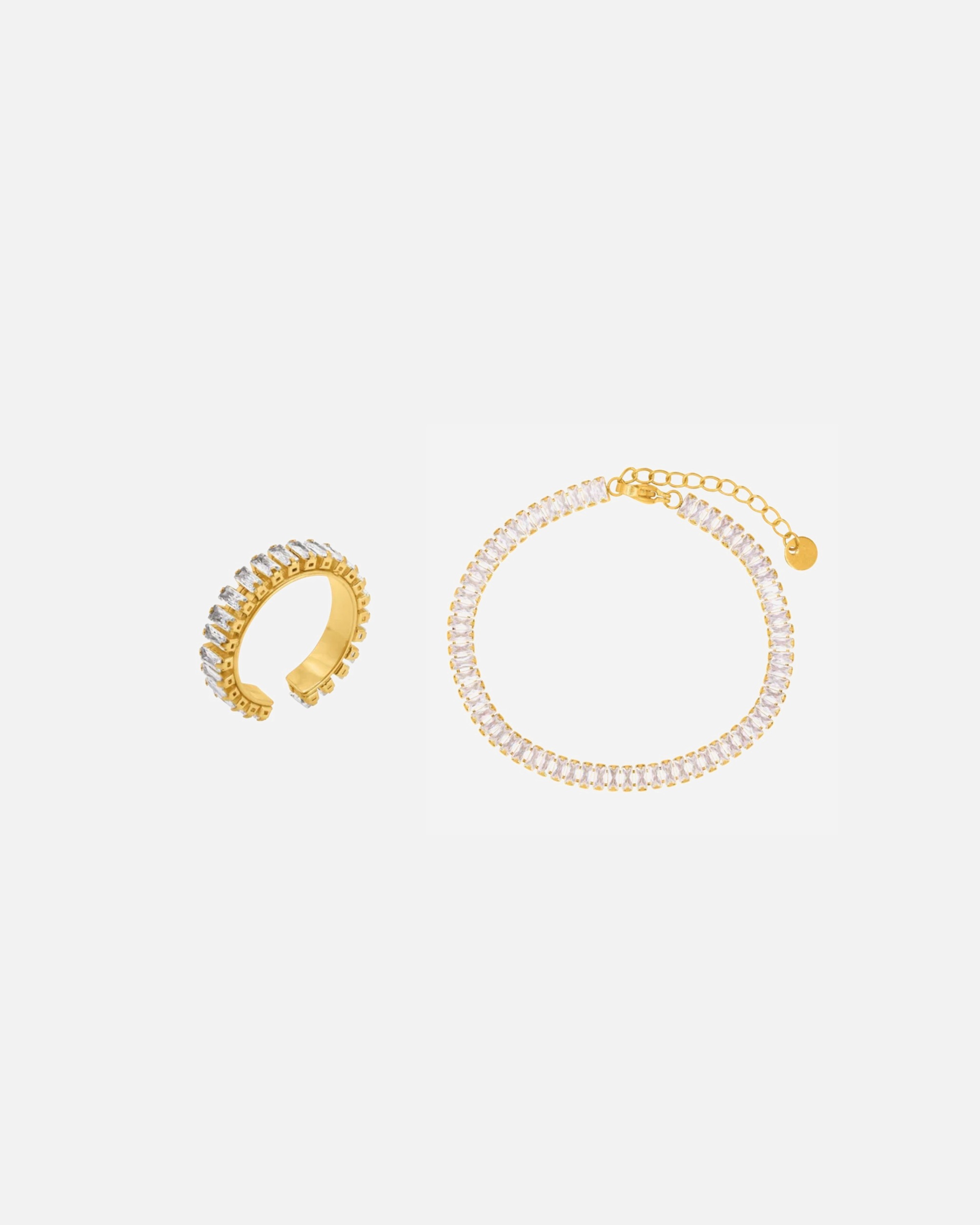 Armband für Weiblich Heideman Set Elara goldfarben OneSize