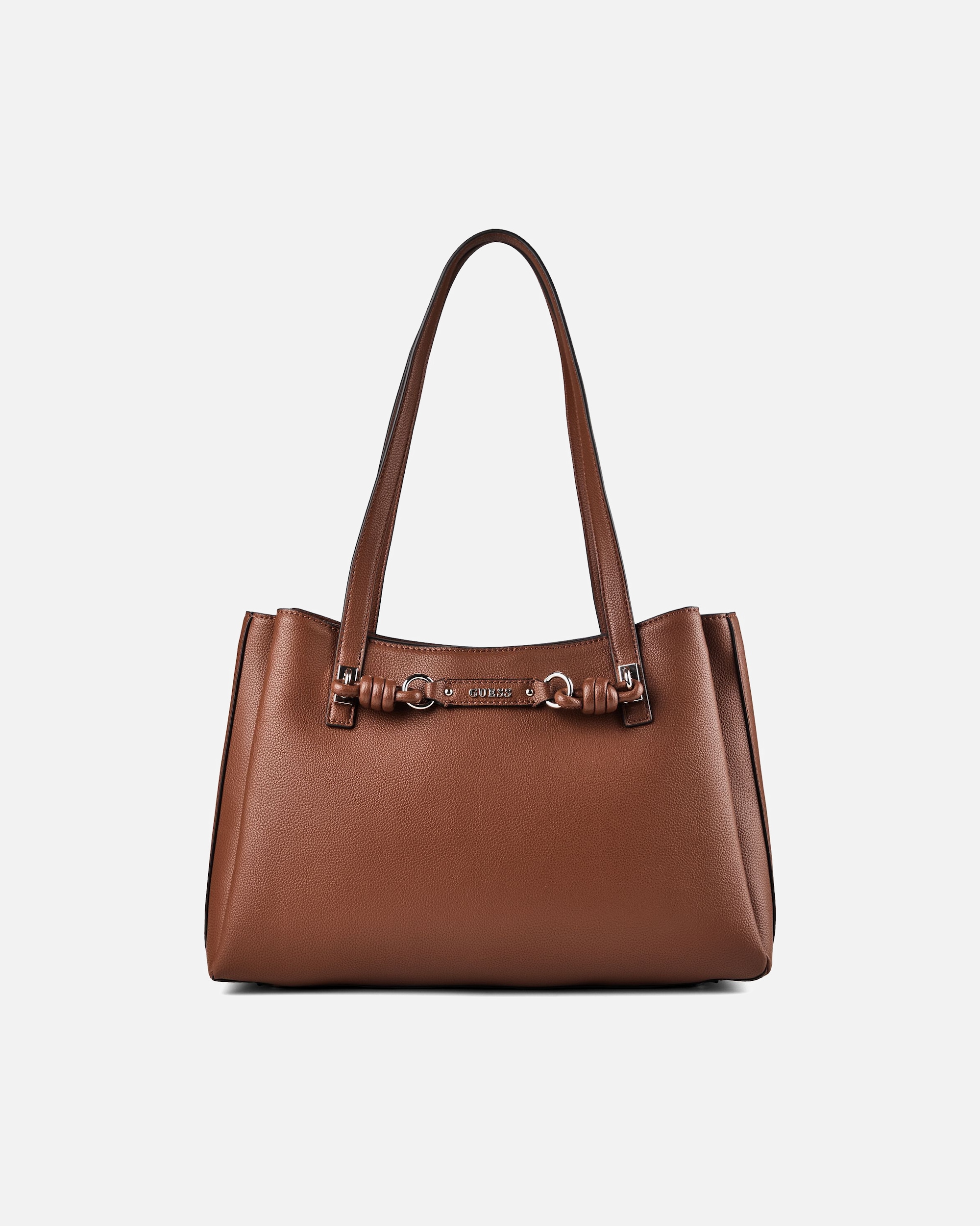 Tasche für Weiblich Guess Camelia Schultertasche cognac