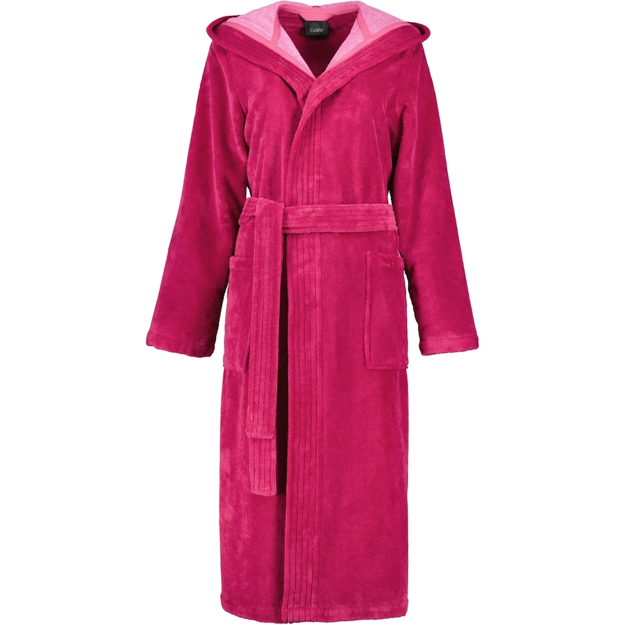 Cawö Bademäntel Damen Kapuze 802 beere - 22 XL Weiss