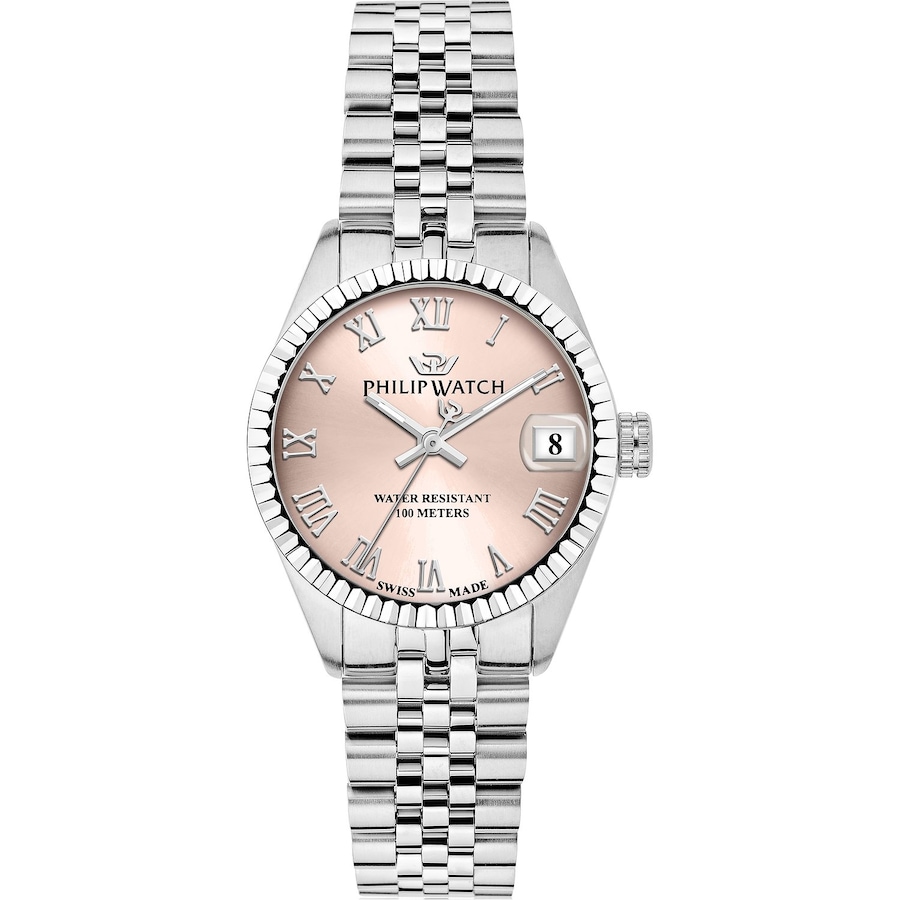 Philip Watch Damenuhr Edelstahl One Size Damen