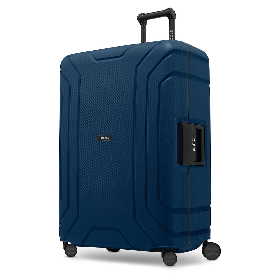 Redolz Essentials 15 4-Rollen Trolley 75 cm mit Dreipunkt-Verschluss navy blue Schwarz Herren