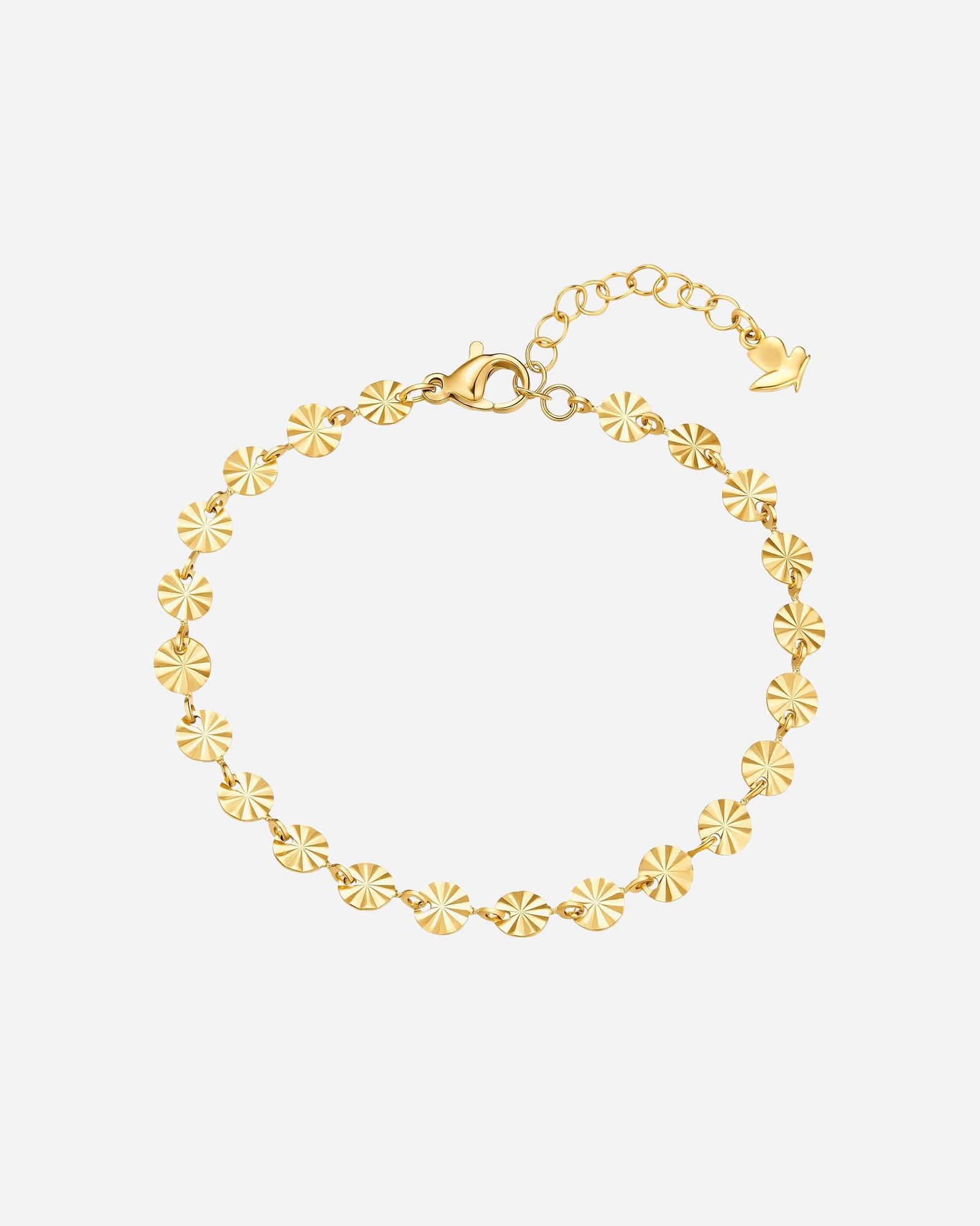 Armband für Weiblich Glanzstücke München Armband aus Edelstahl in Gelbgold 17,0 cm Basislänge + 3,0 cm Verlängerung