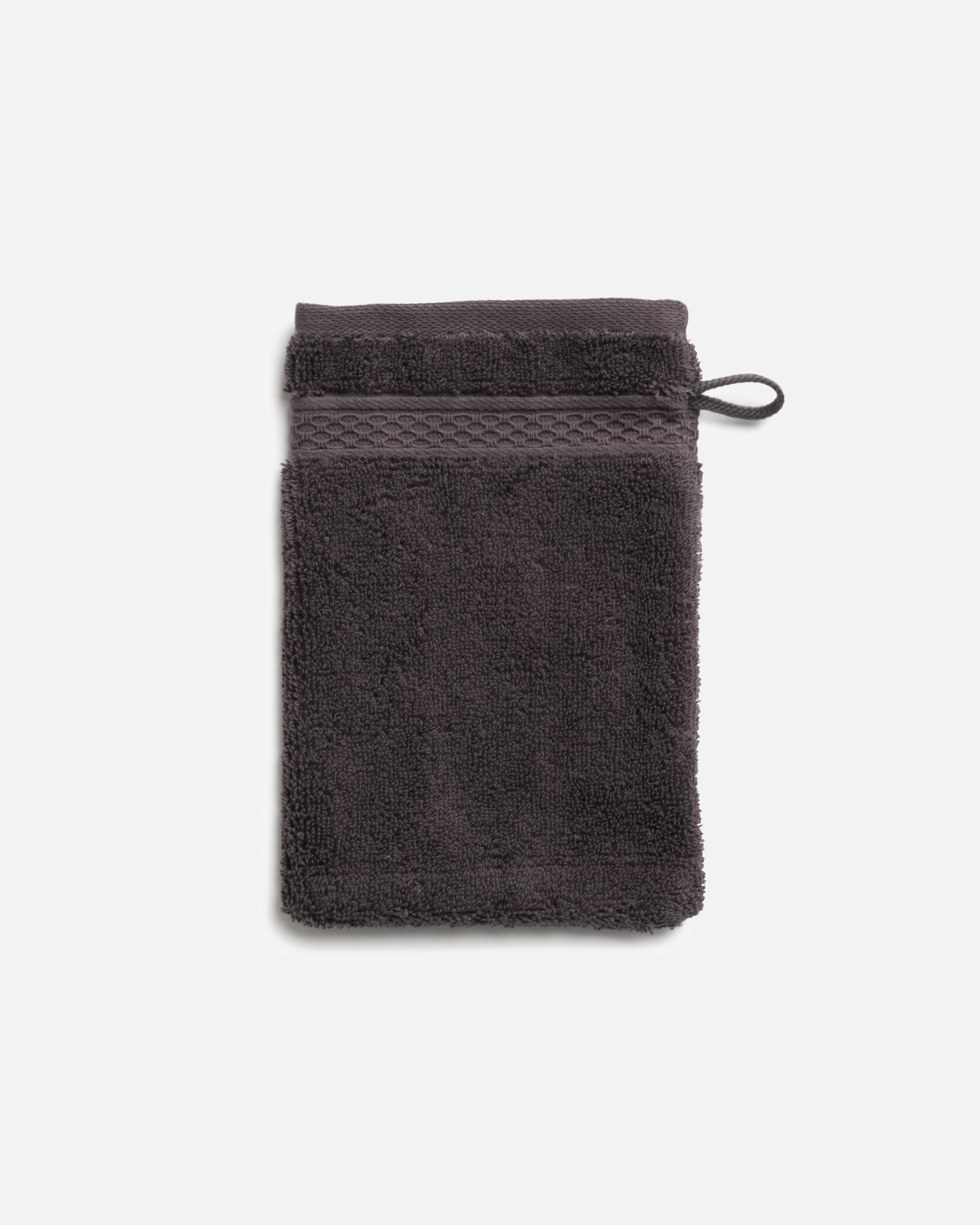 Handtuch für Unisex Möve Waschhandschuh Pure Luxury graphite
