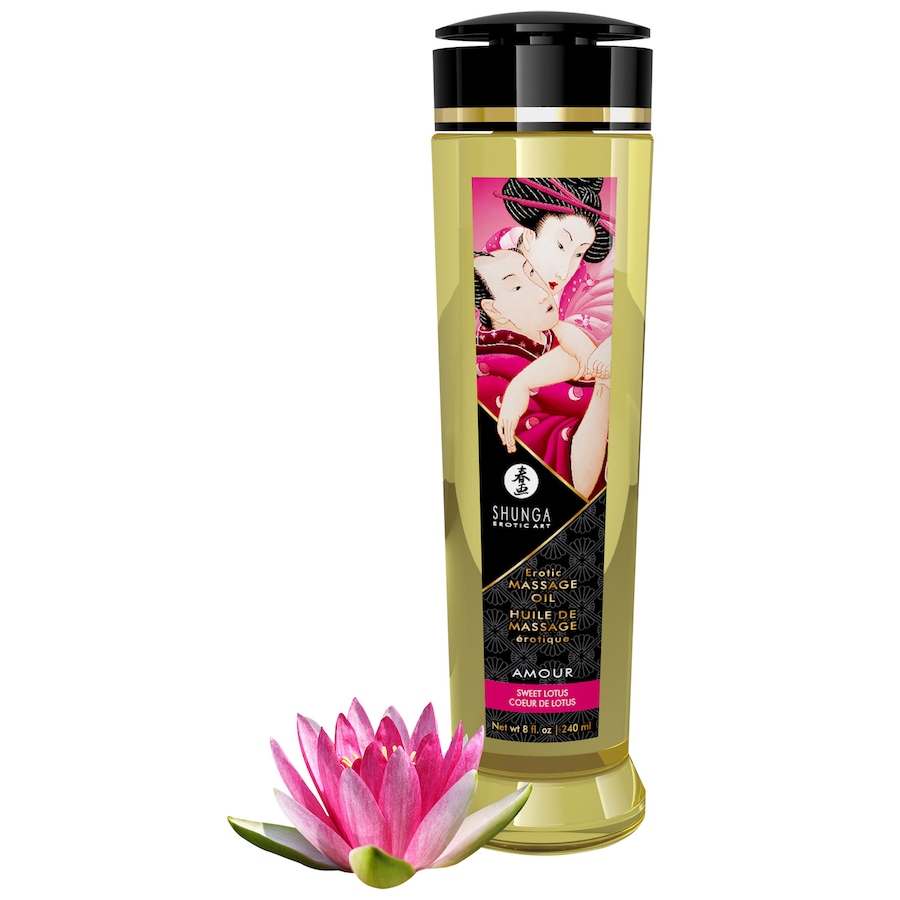 Shunga Massageöl Erotic Massage Oil Amour 0.24 l