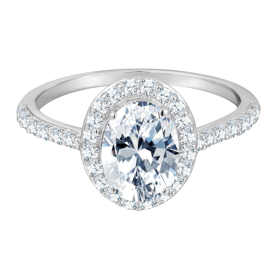 Trilani Ring aus Sterling Silber in silber mit Zirkonia 54 Damen