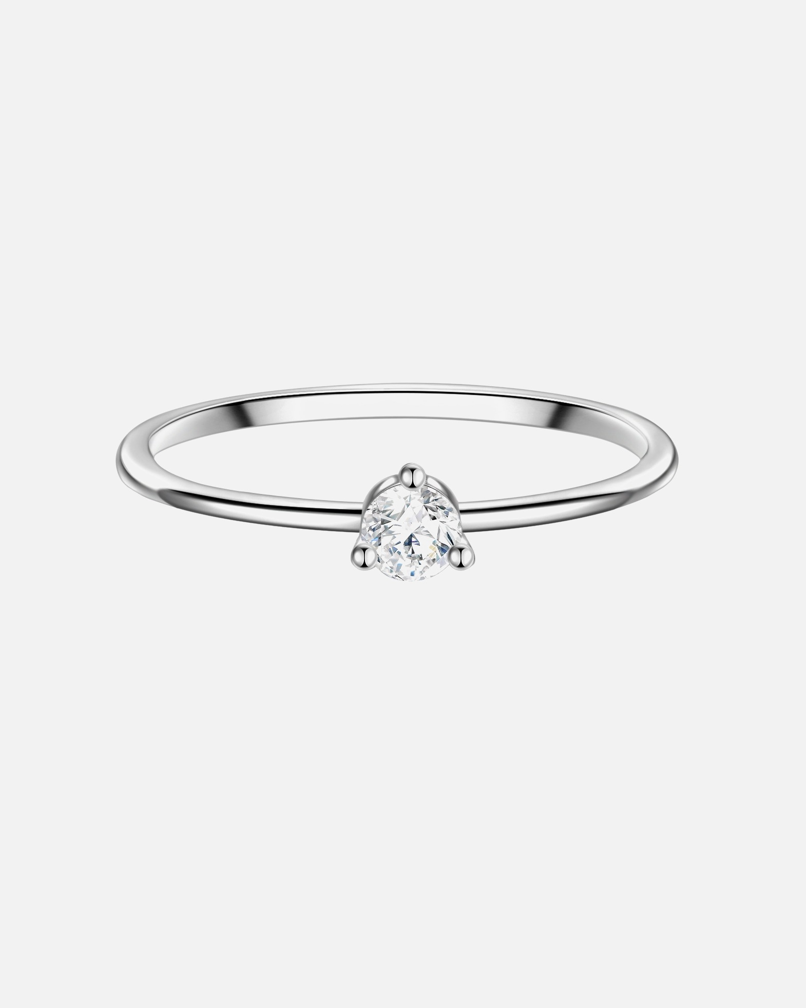 Ring für Weiblich Glanzstücke München Ring Sterling Silber Zirkonia in Silber 50