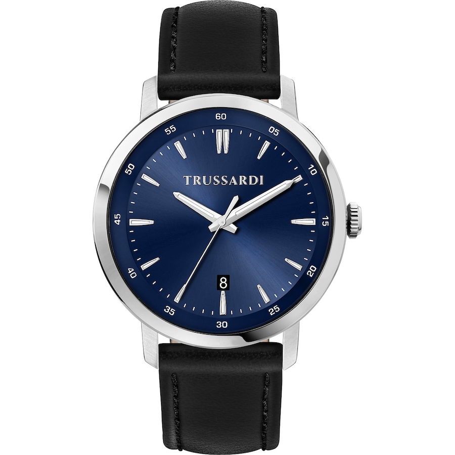 Trussardi Herrenuhr Edelstahl One Size Herren