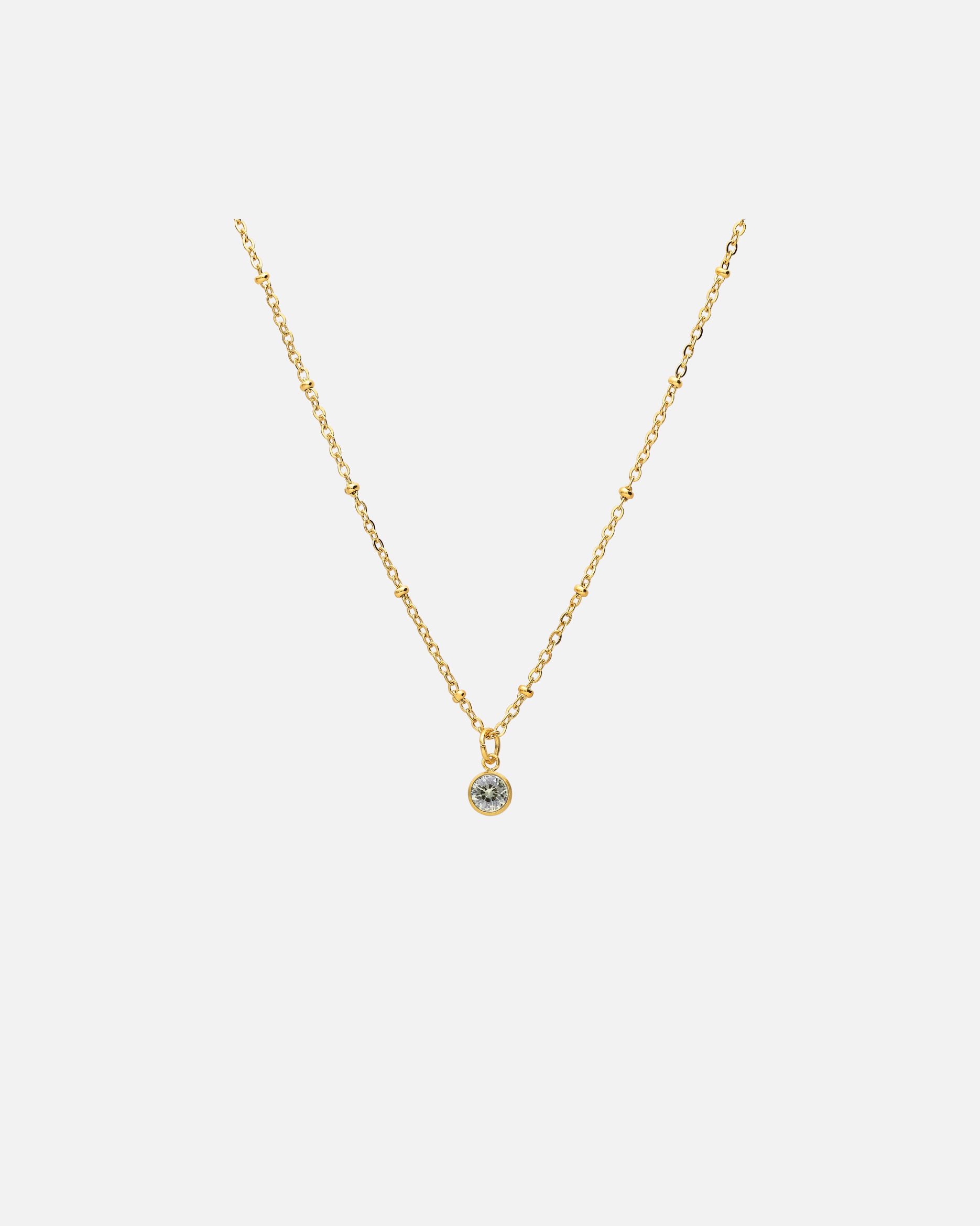 Halskette für Weiblich Lucardi Halsketten Gold - November