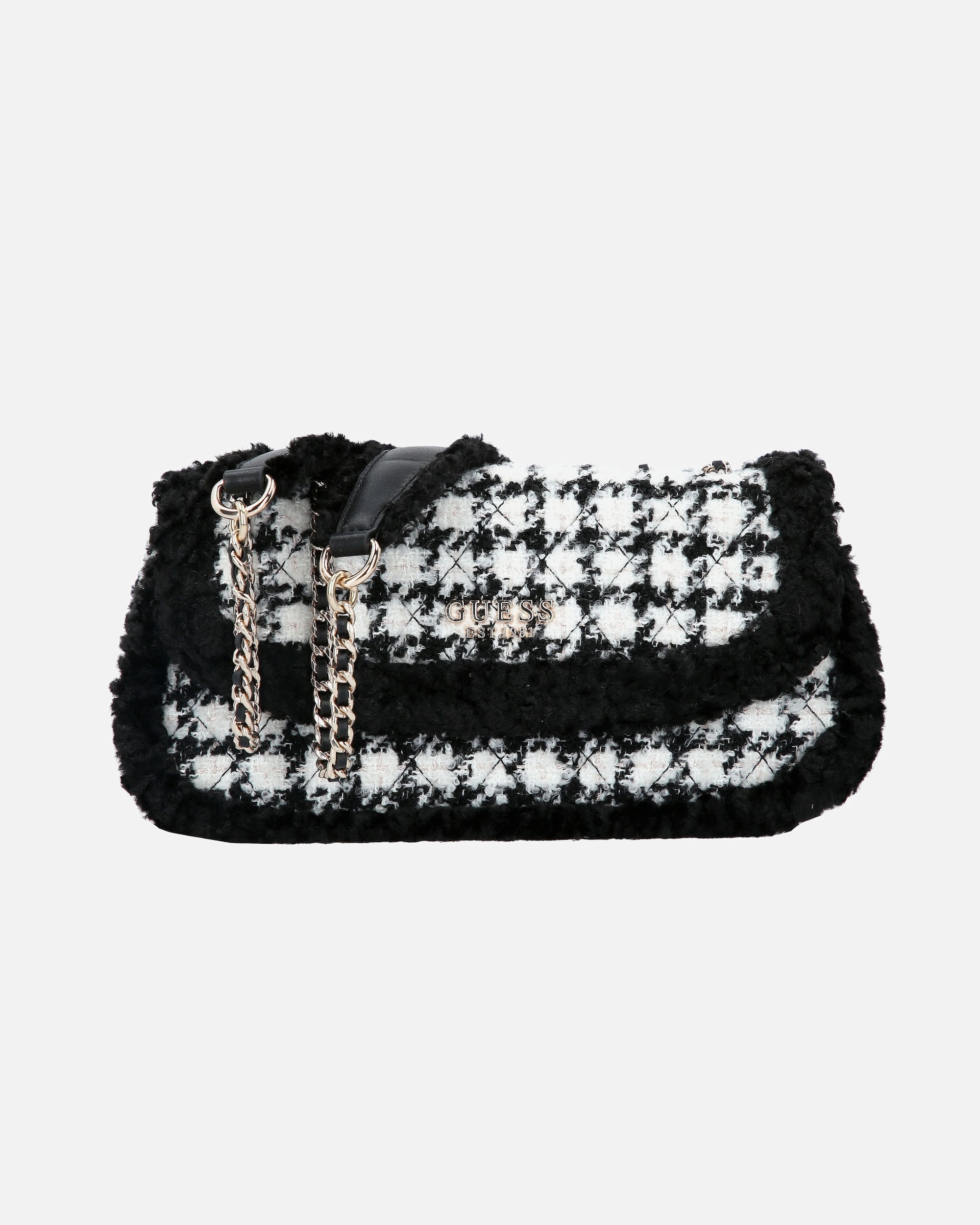 Clutch für Weiblich Guess Christi Schultertasche black multi