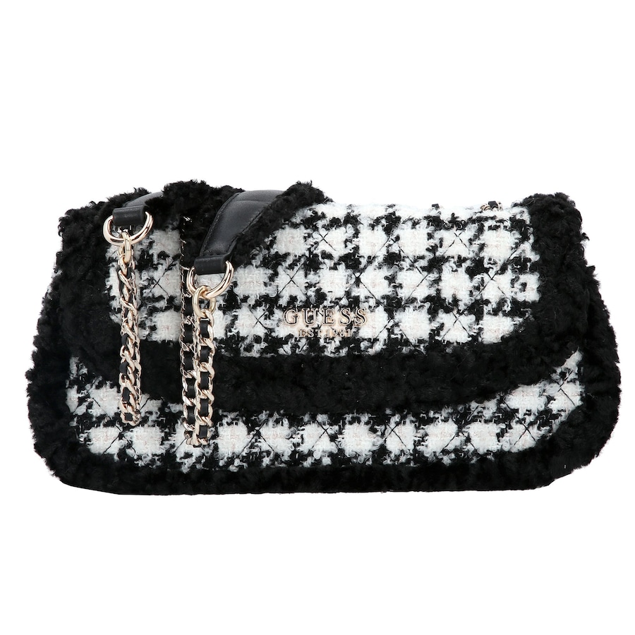 Guess Christi Schultertasche black multi Weiss Damen