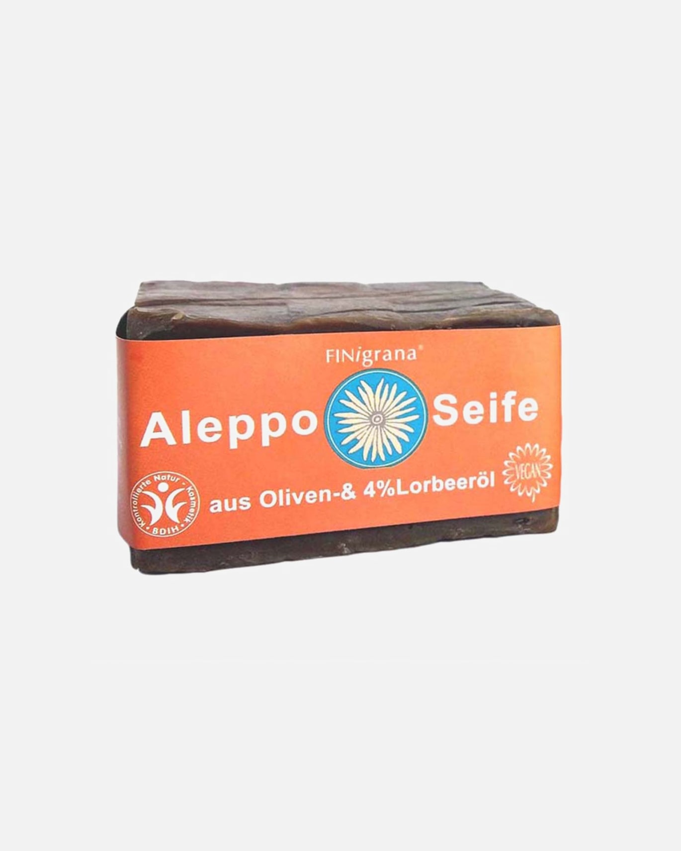 Körperseife für Unisex Finigrana Alepposeife - 4% Lorbeeröl 180 g