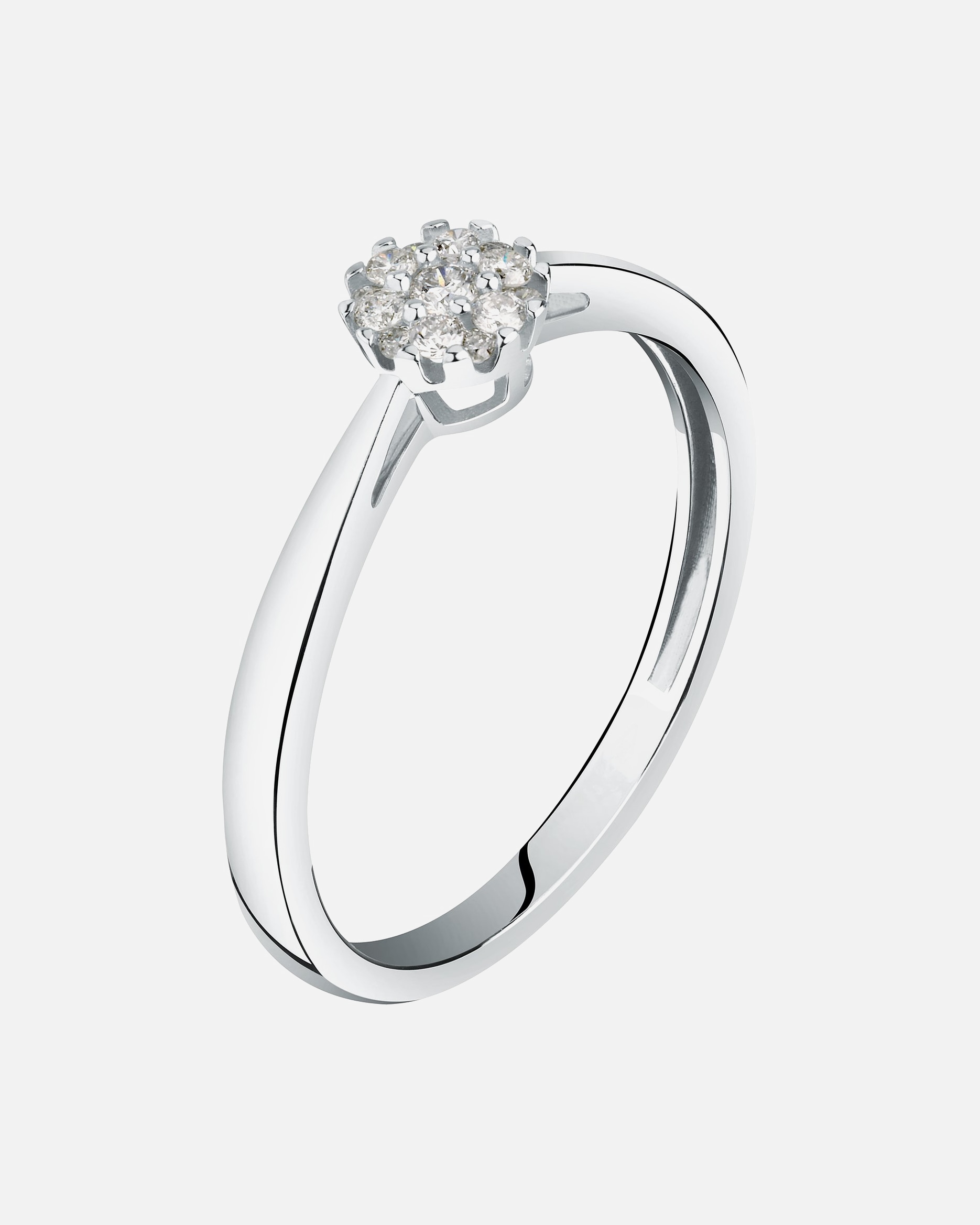 Ring für Weiblich CHRIST Damenring 750er Weißgold 58