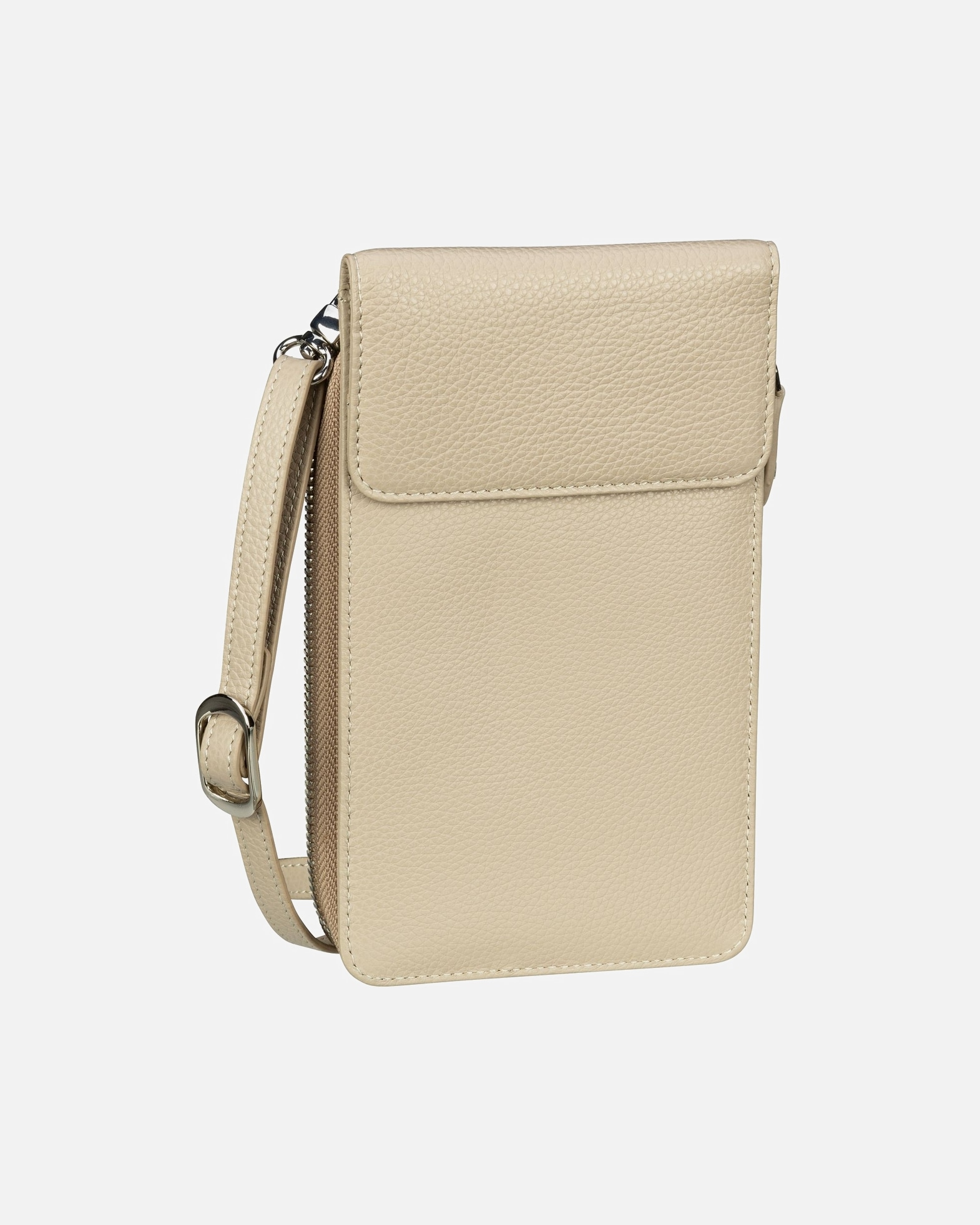 Clutch für Weiblich Golden Head Umhängetasche Palma RFID Protect 4045 Taupe