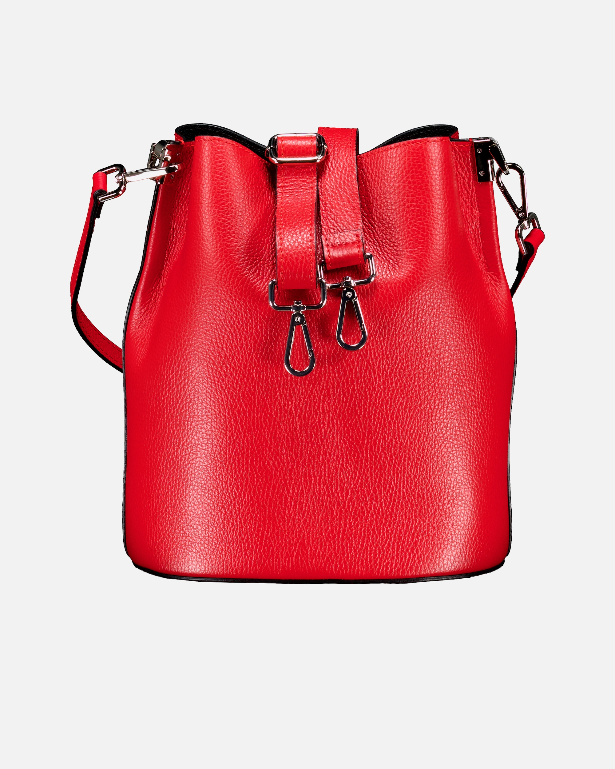 Tasche für Weiblich Hausfelder Manufaktur Beuteltasche Rot