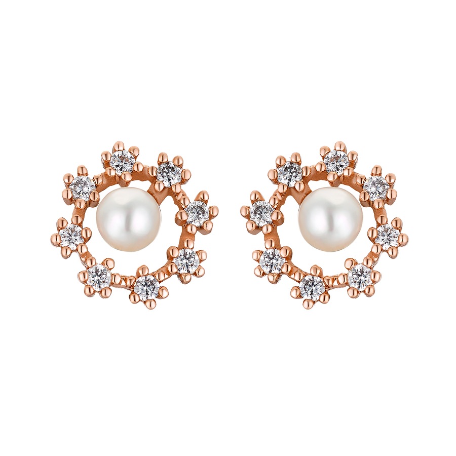 Heideman Ohrschmuck Ann Rosegoldfarben Damen