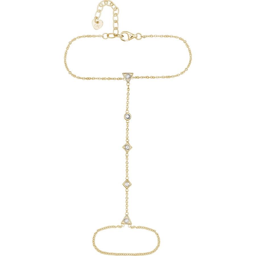 caï Armband 925er Silber gold Damen