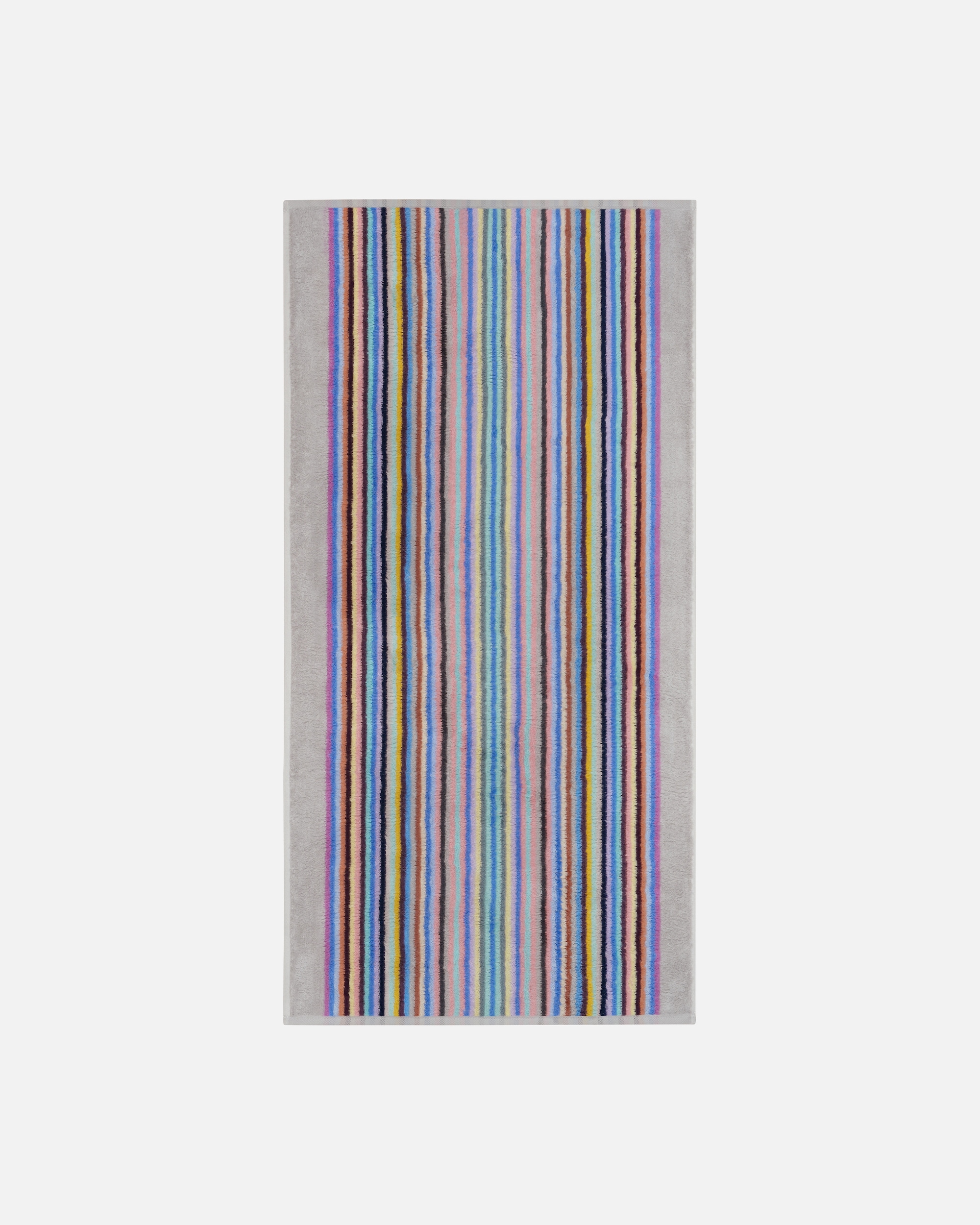 Handtuch für Unisex Cawö Cawö Handtücher Remake Streifen 2022 platin-multicolor - 19 Handtuch 50x100 cm