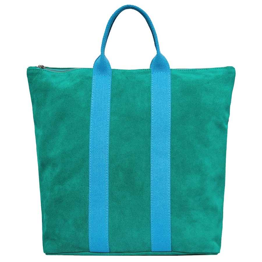 myMo Rucksack Türkis Weiss Damen